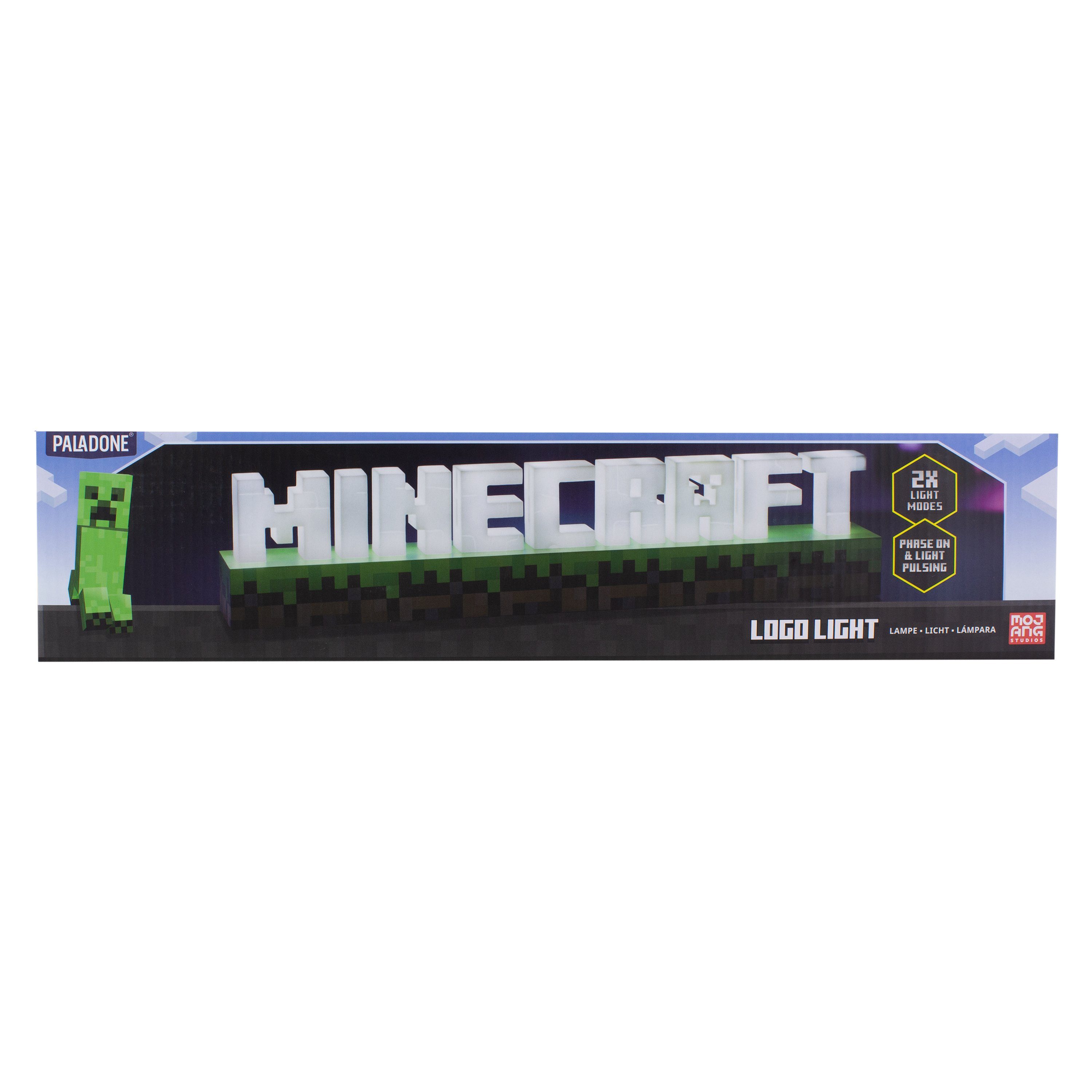 Paladone LED Dekolicht Minecraft Logo Leuchte