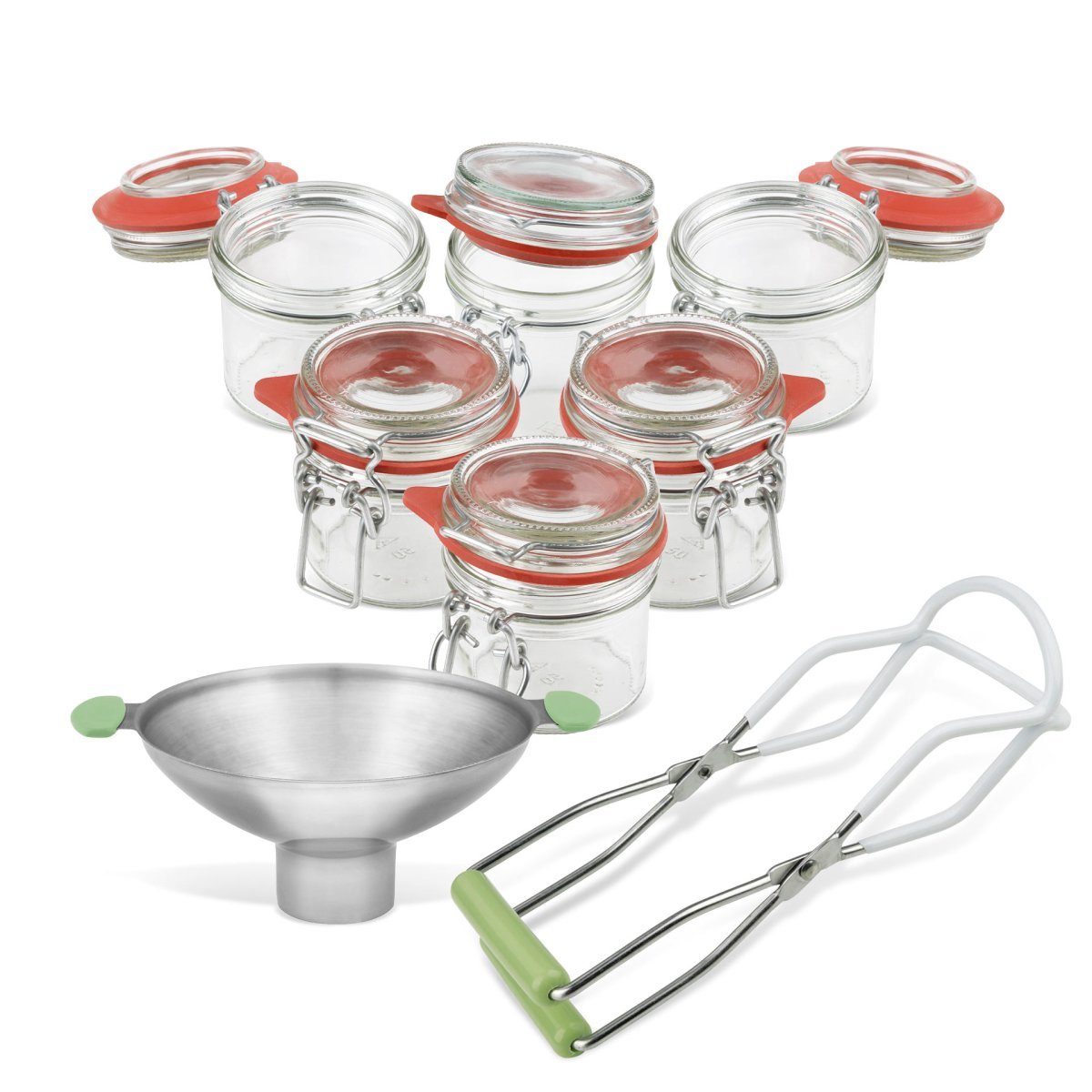 Dr. Oetker Einmachglas Online-Set Dr.Oetker Einm. 135 ml 3 tlg