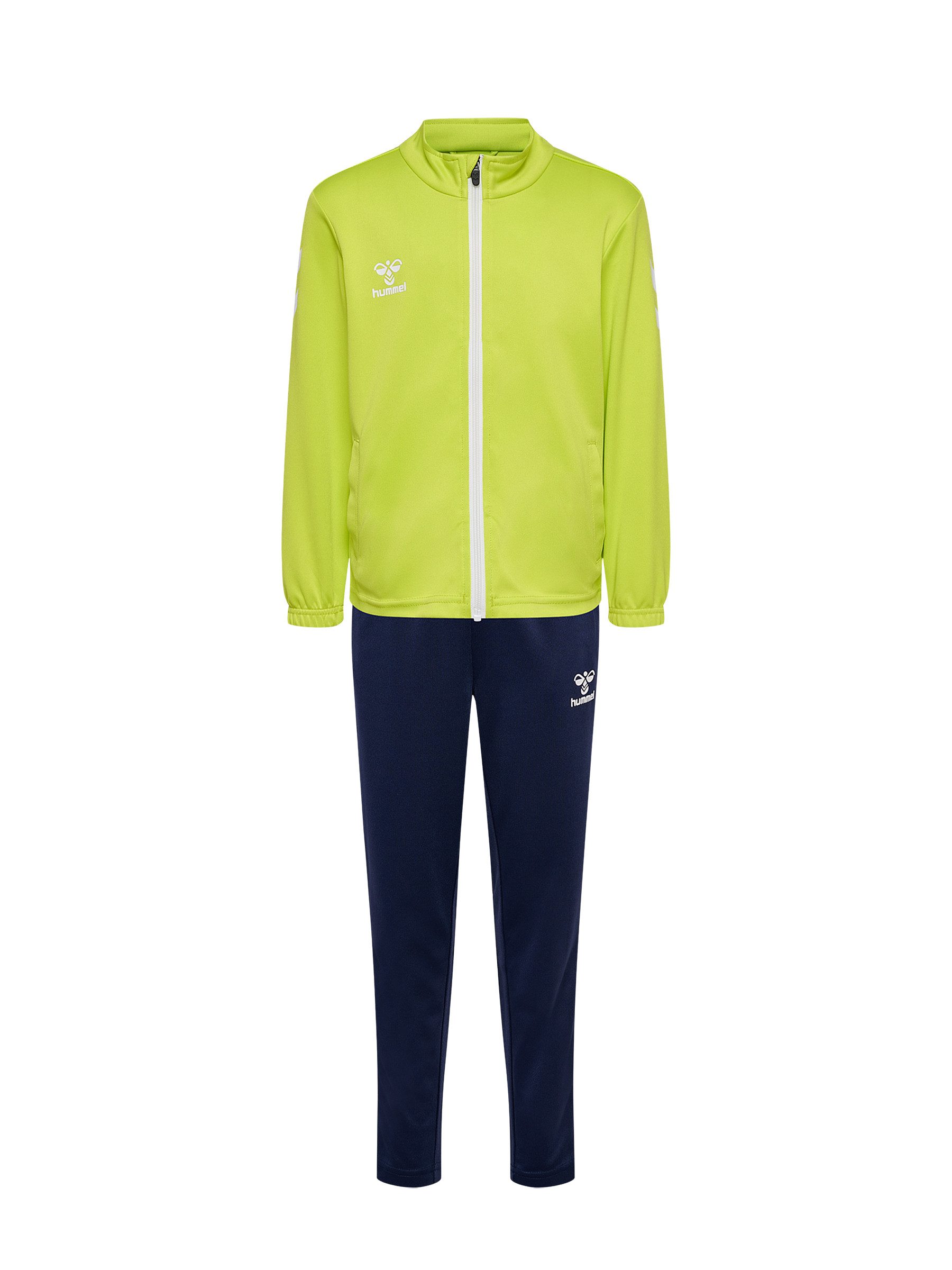 hummel Sportanzug Sportliche Kombination mit Reißverschluss und Logo (2-tlg), hmlLOGO SUIT KIDS