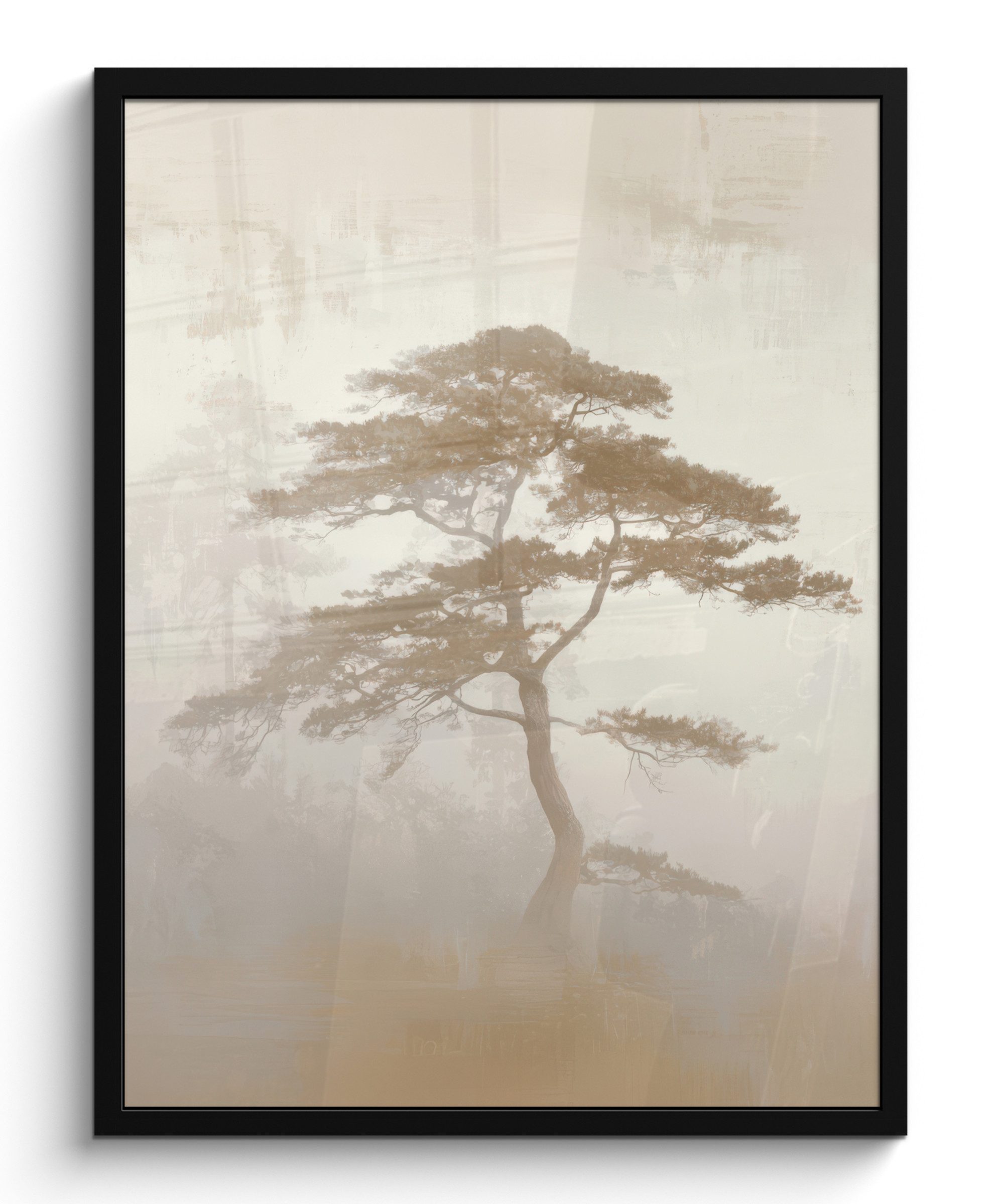 Poster Baum - Orientalischer Stil - Landschaft