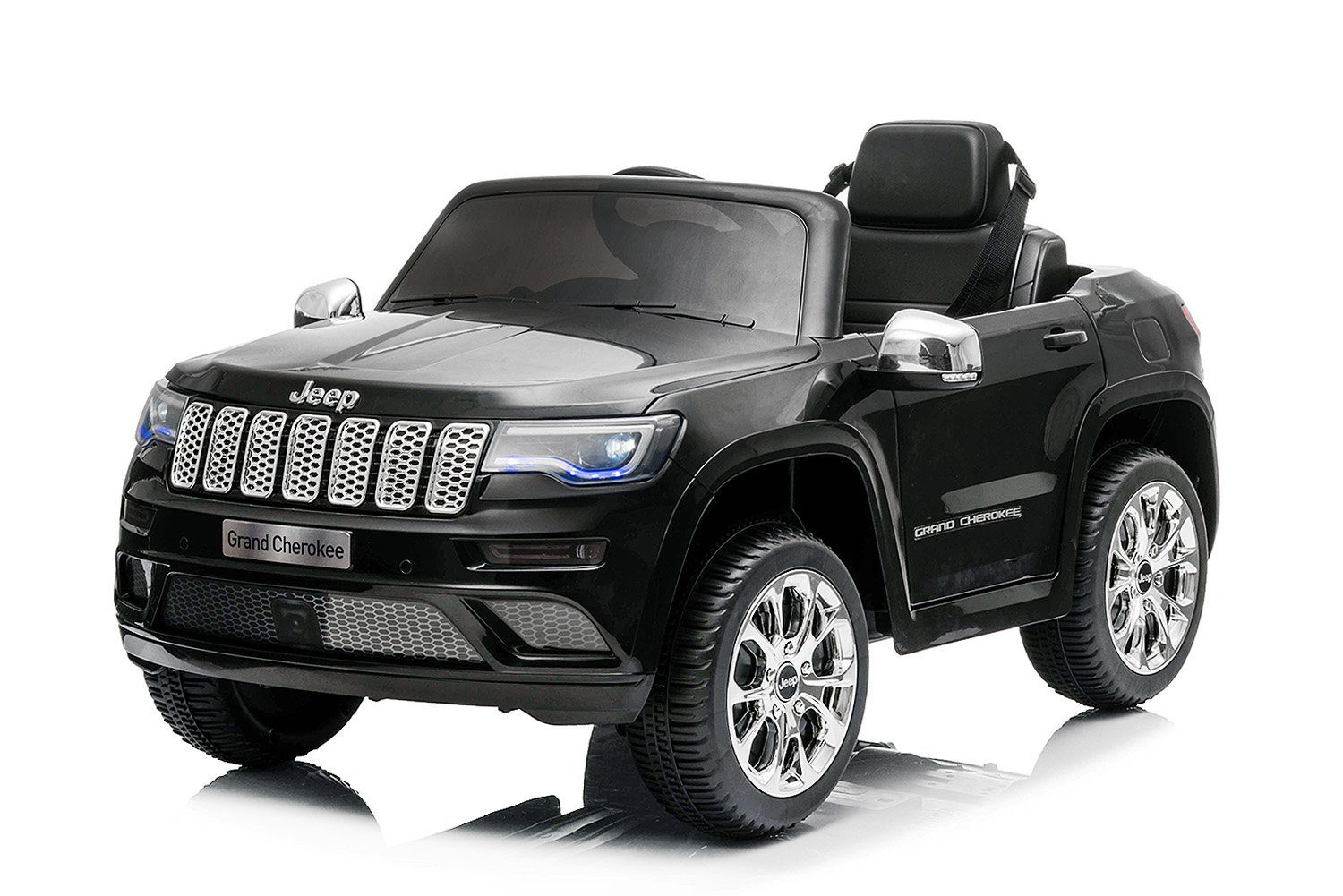 Elektro-Kinderauto Kinder Elektro Auto Jeep Grand Cherokee 2x 35W 12V 7Ah