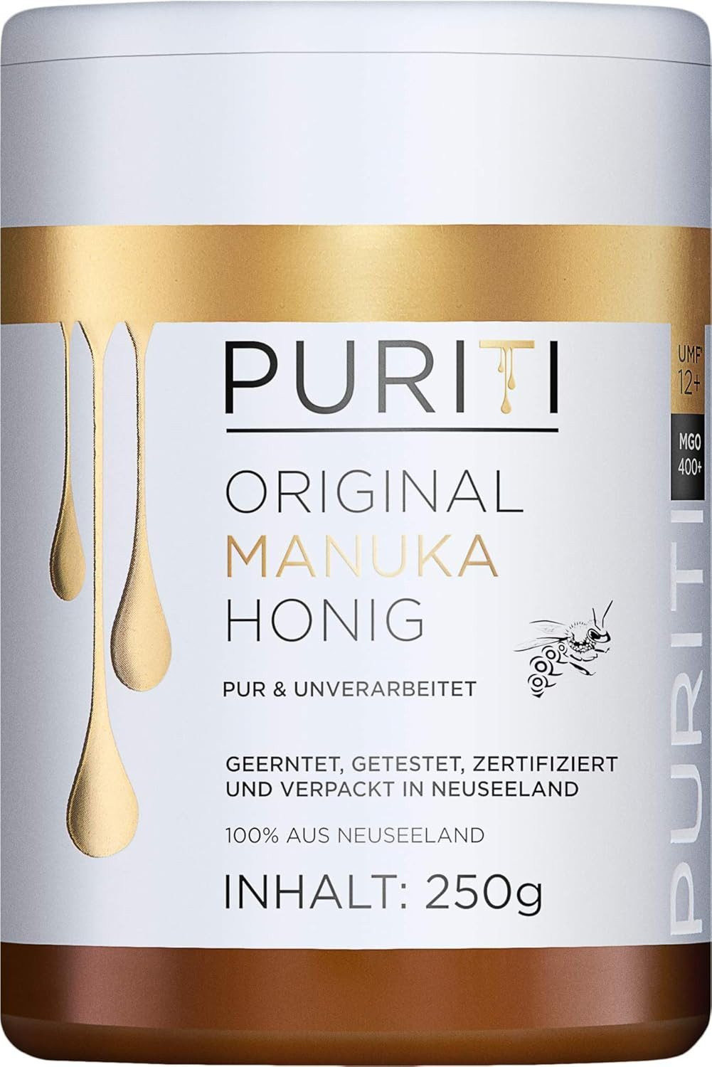 PURITI Honig Manuka-Honig MGO 400+, 250 g, 1 St.