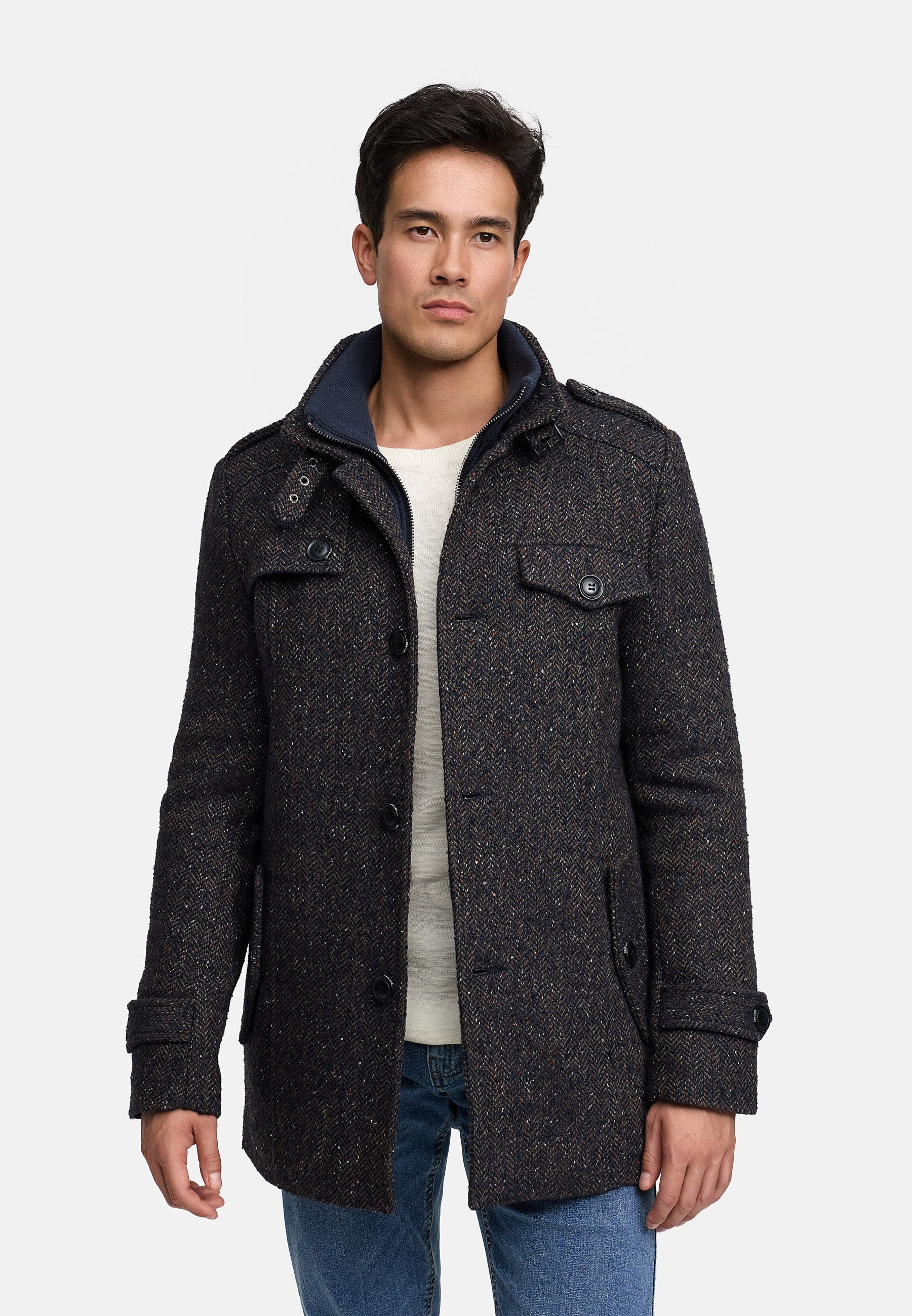 Indicode Kurzmantel Herren Brandon Mantel Winter Herrenmantel günstig online kaufen