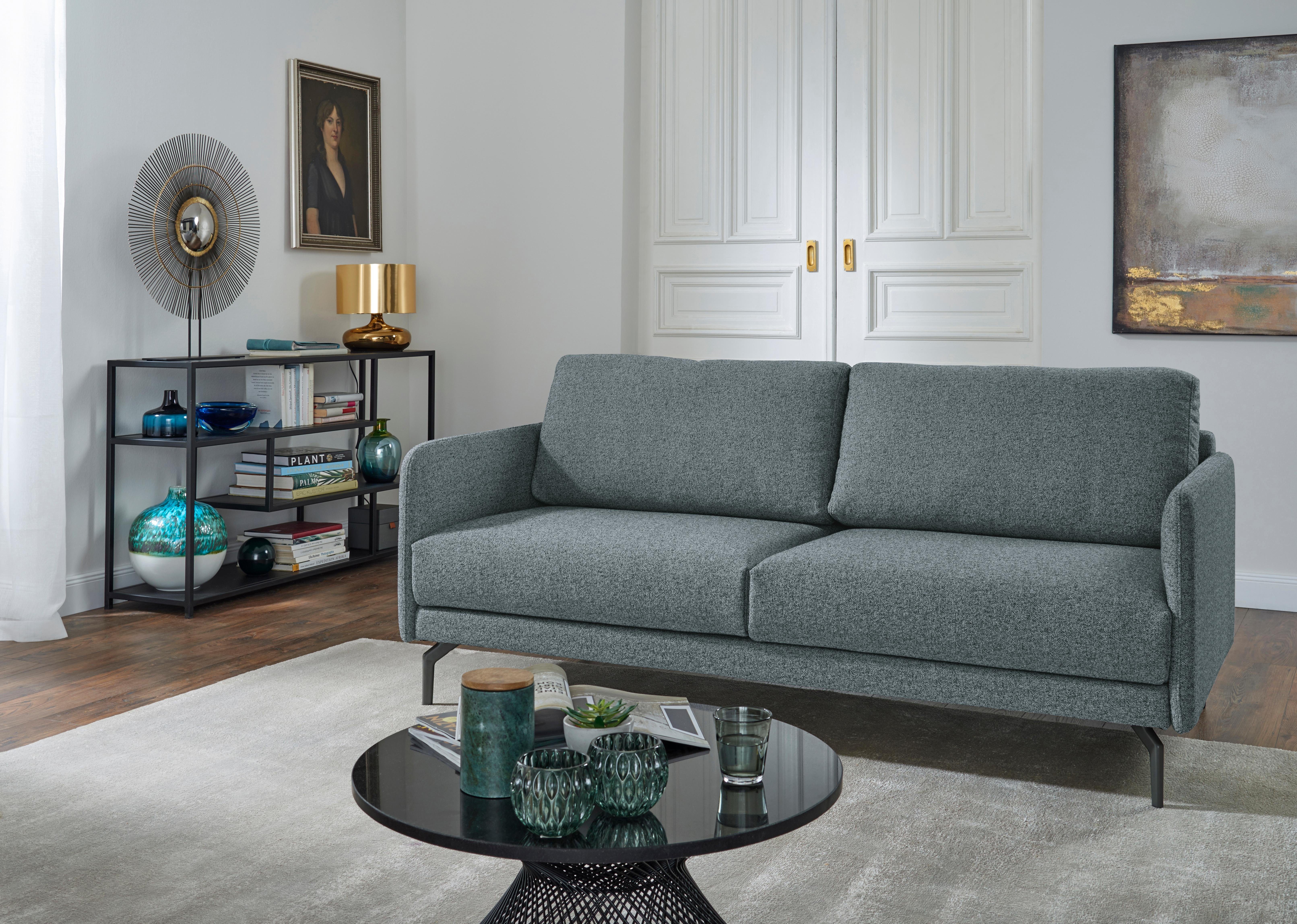 Creation BY ROLF BENZ 2-Sitzer CR.450, Designsofa, Loungesofa, Armlehne sehr schmal, Alugussfüße in umbragrau, Breite 150 cm