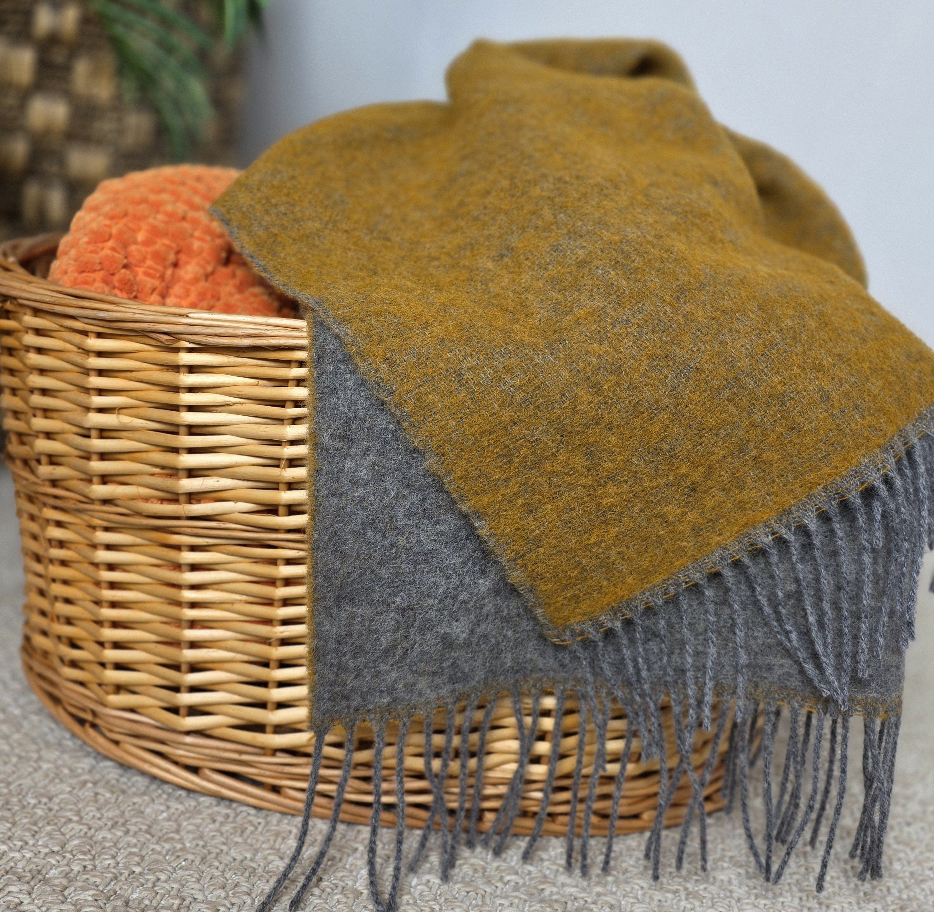 Wolldecke Wolldecke TIROL (doubleface) 100% Schurwolle 140 x 200 cm, STTS