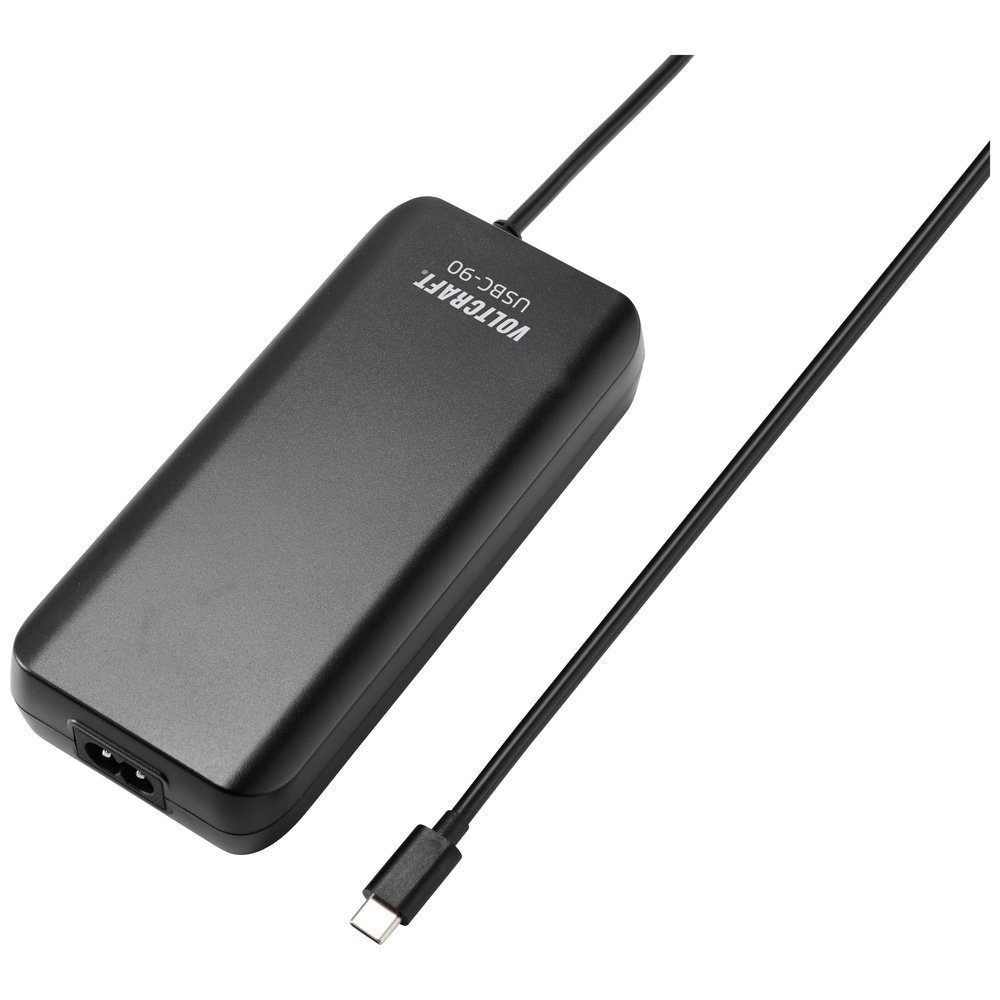 VOLTCRAFT USBC-90 USB Ladegerät 90 W 5 V/DC, 20 V/DC 4.5 A USB Power D Notebook-Netzteil
