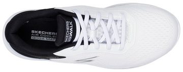 Skechers GO WALK 7-COSMIC WAVES Sneaker mit Air-Cooled Memory Foam, Freizeitschuh, Halbschuh, Schnürschuh