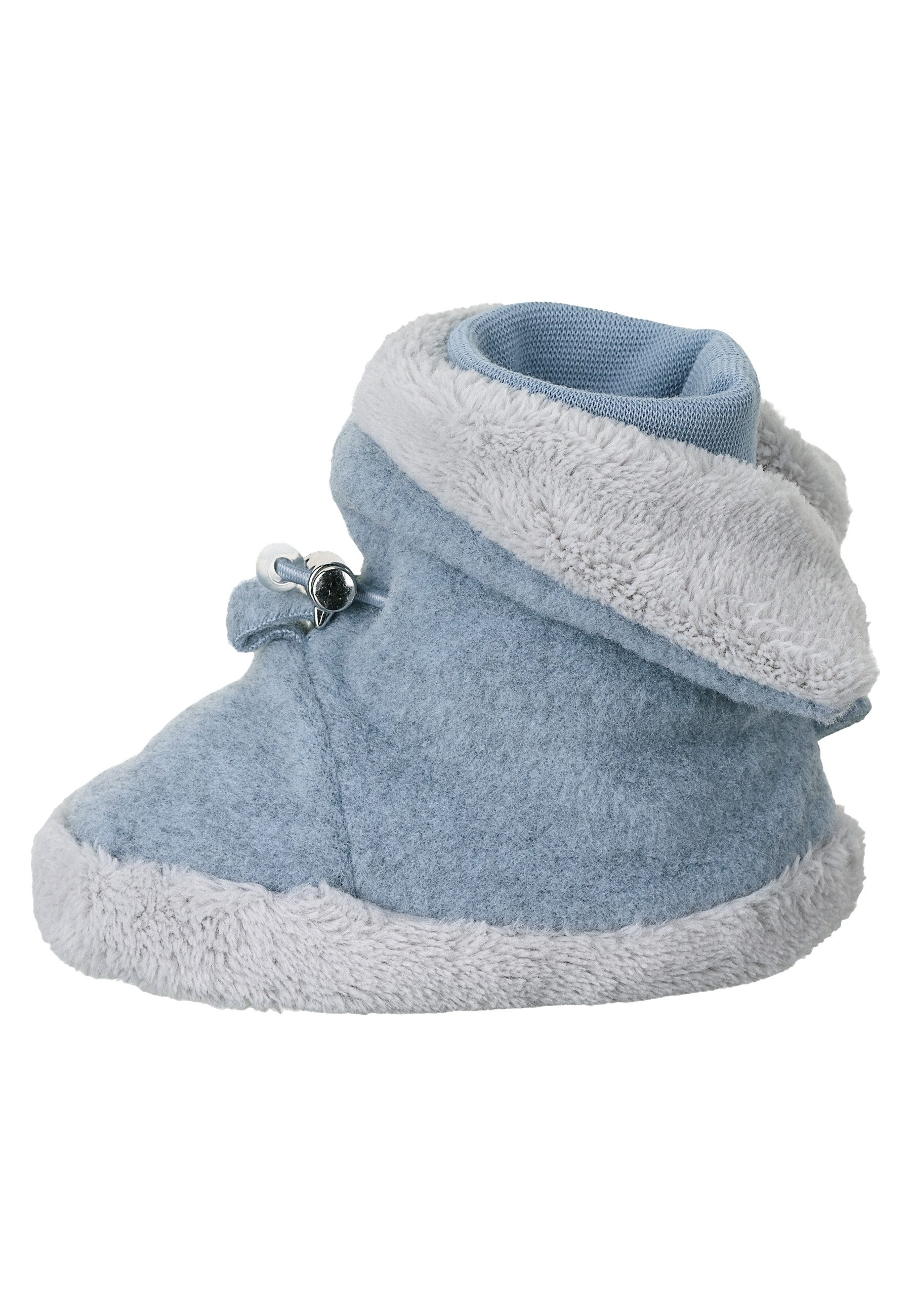 Sterntaler® Baby Stiefel uni Outdoorschuh (1-tlg) Microfleece Baby-Stiefel, Teddy-Futter, Kordelstopper, rutschfest