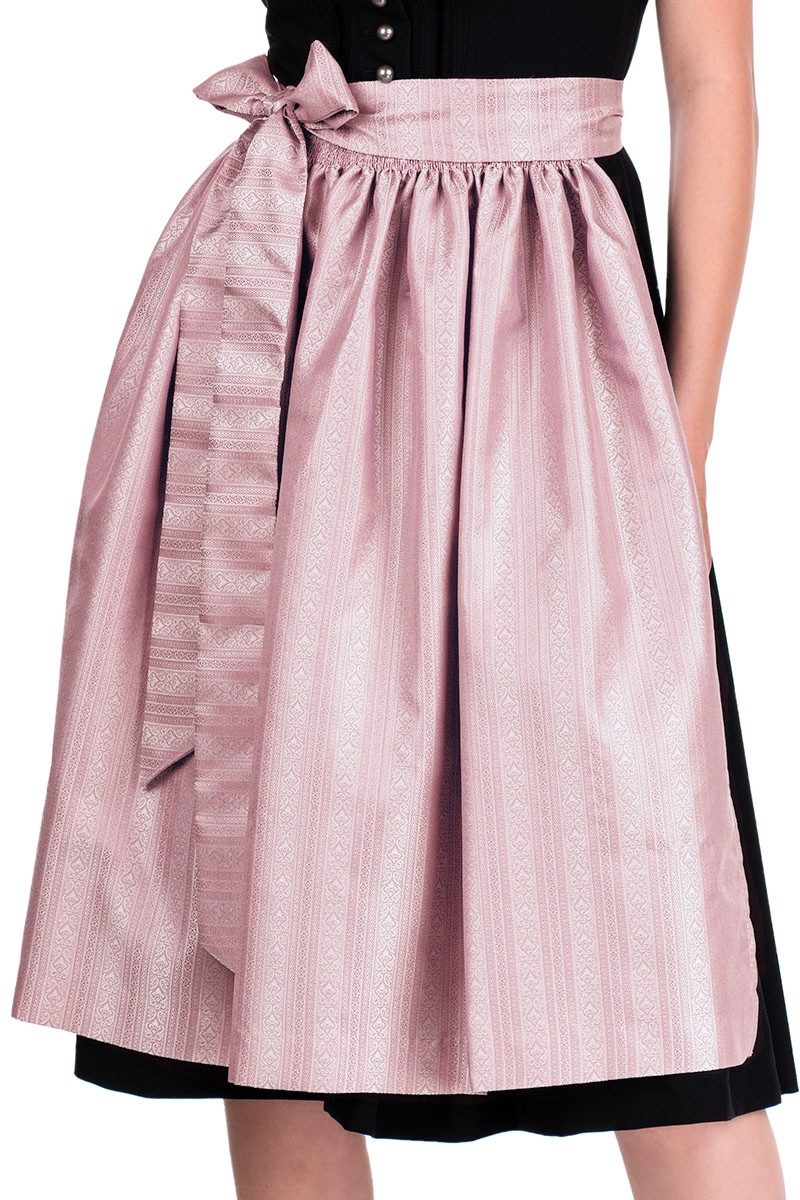 Hammerschmid Dirndlschürze Dirndlschürze - WALLERSEE KURZ - beige, rosa