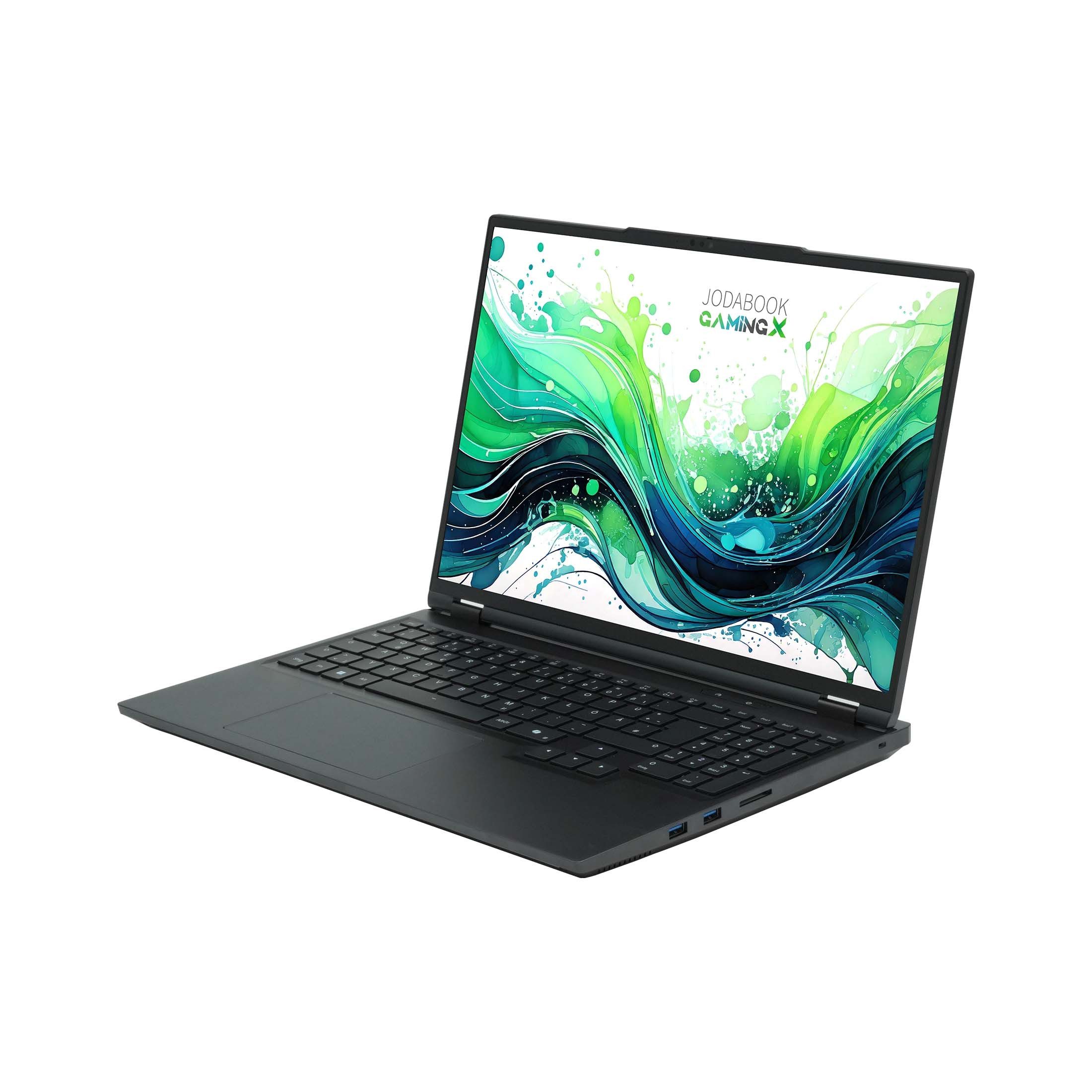 JodaBook Gaming X N16 - 16" WQXGA 240Hz - Core Ultra 9 275HX - RTX 5080 - Gaming-Notebook (40,64 cm/16 Zoll, Intel Core Ultra 9 275HX, GeForce RTX 5080, 16 GB, 500 GB SSD, Rucksack)
