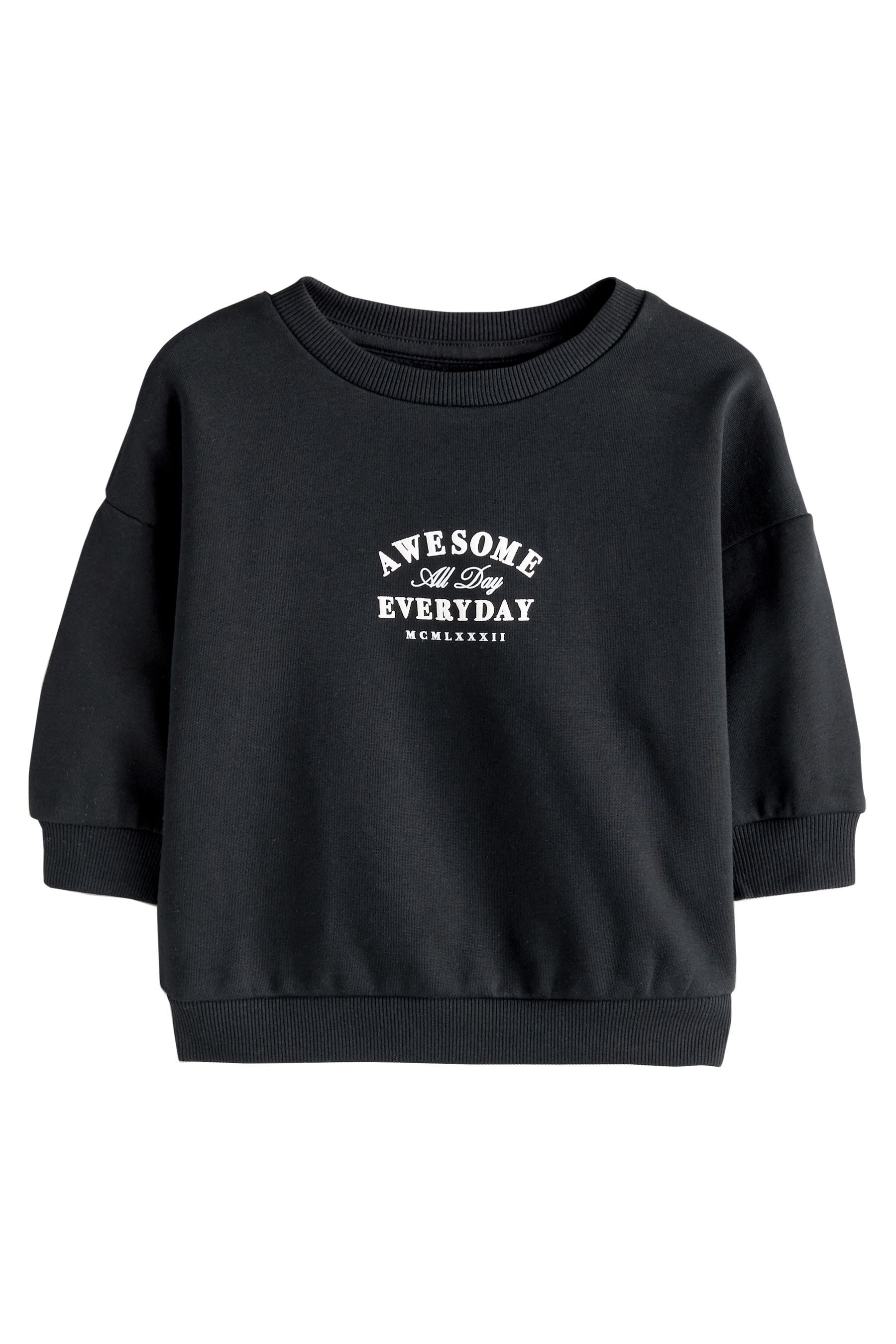 Next Sweater Jersey-Sweatshirt mit Rückenprint (1-tlg) günstig online kaufen