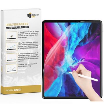 Protectorking Schutzfolie 1x Paperfeel für iPad Pro 12.9 2018/ 2020/ 2021/ 2022 Displayschutz, (1-Stück), ENTSPIEGELT