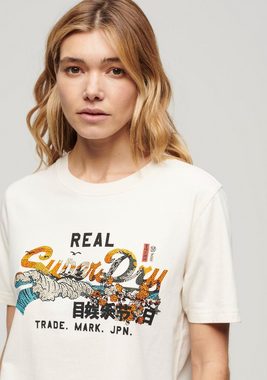 Superdry Print-Shirt TOKYO VL RELAXED T SHIRT