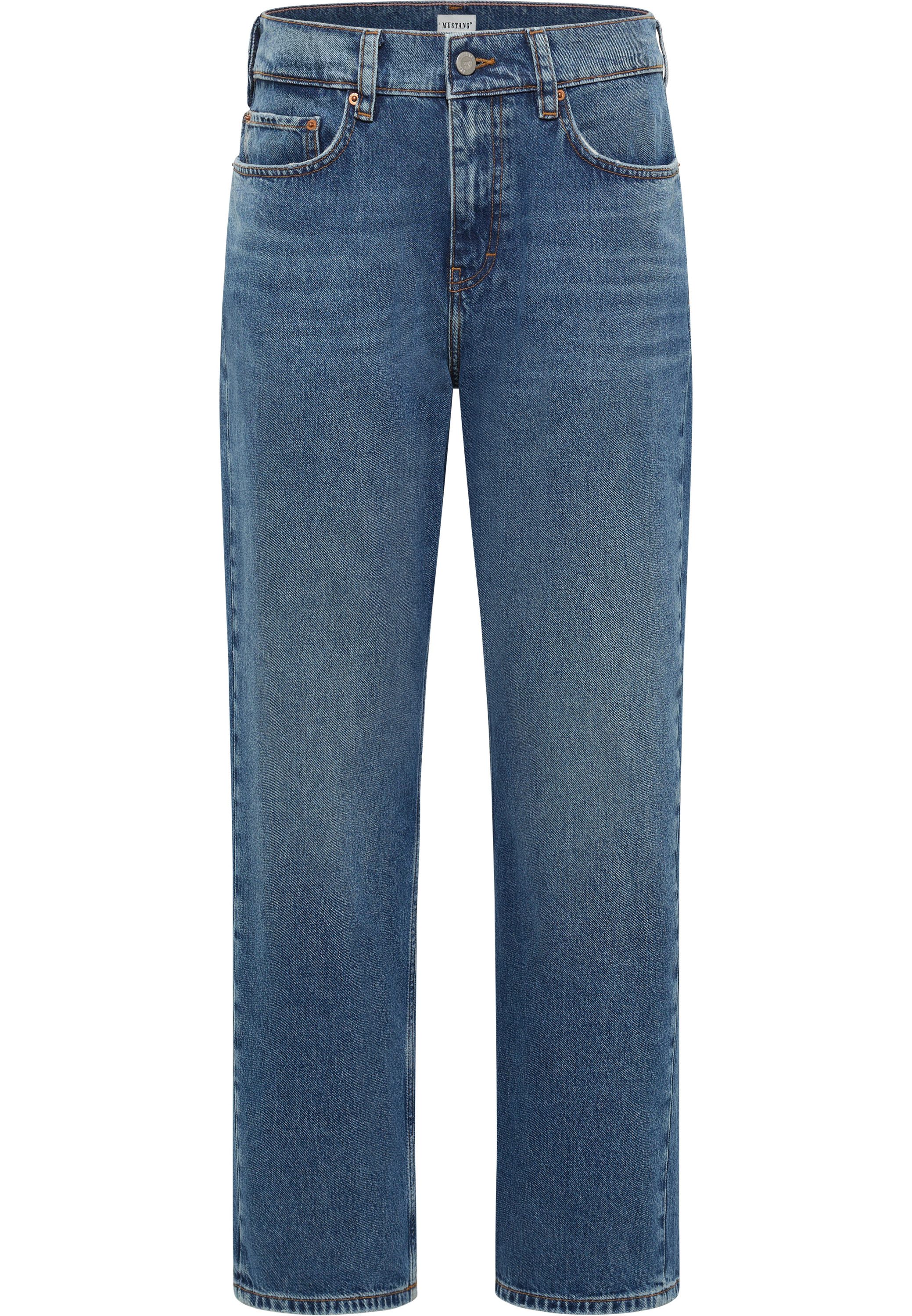 MUSTANG Straight-Jeans Herren Style Jeff Relaxed Straight – Bild 2 von 5