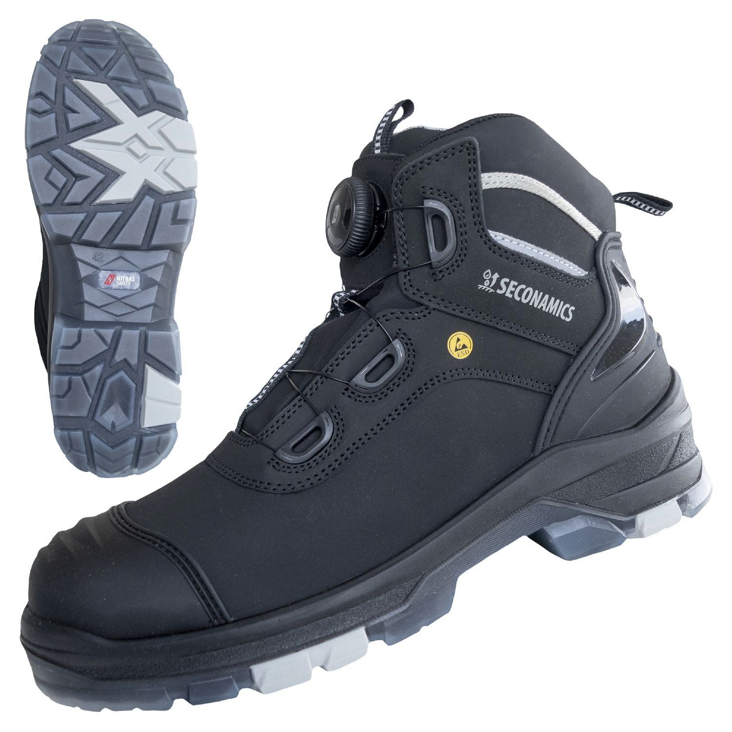 Nitras Sicherheitsstiefel S7S "Ultimate Mid" Sicherheitsstiefel