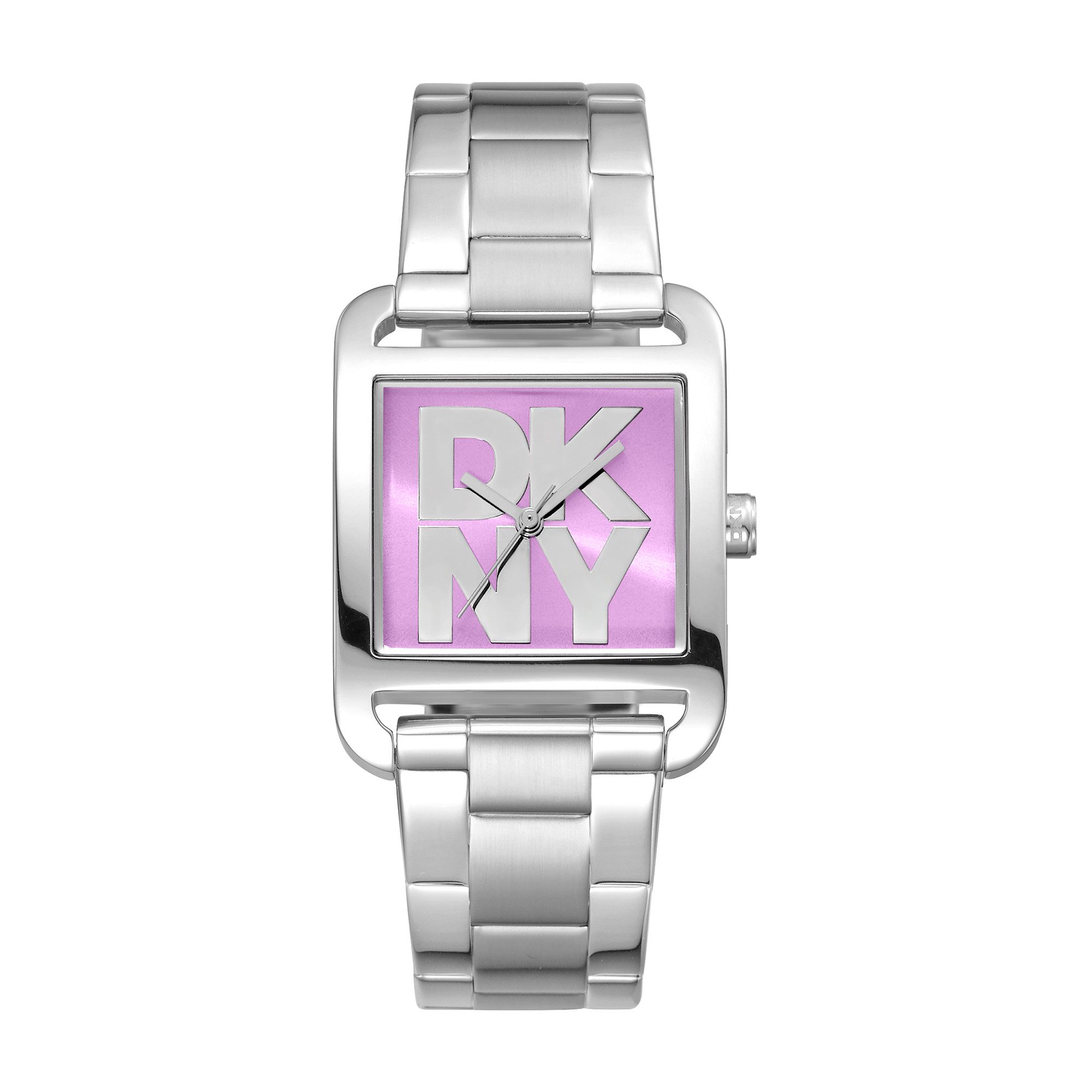 DKNY Quarzuhr City Maxi DK1L001M0035, Armbanduhr, Damenuhr, Edelstahlarmband, analog