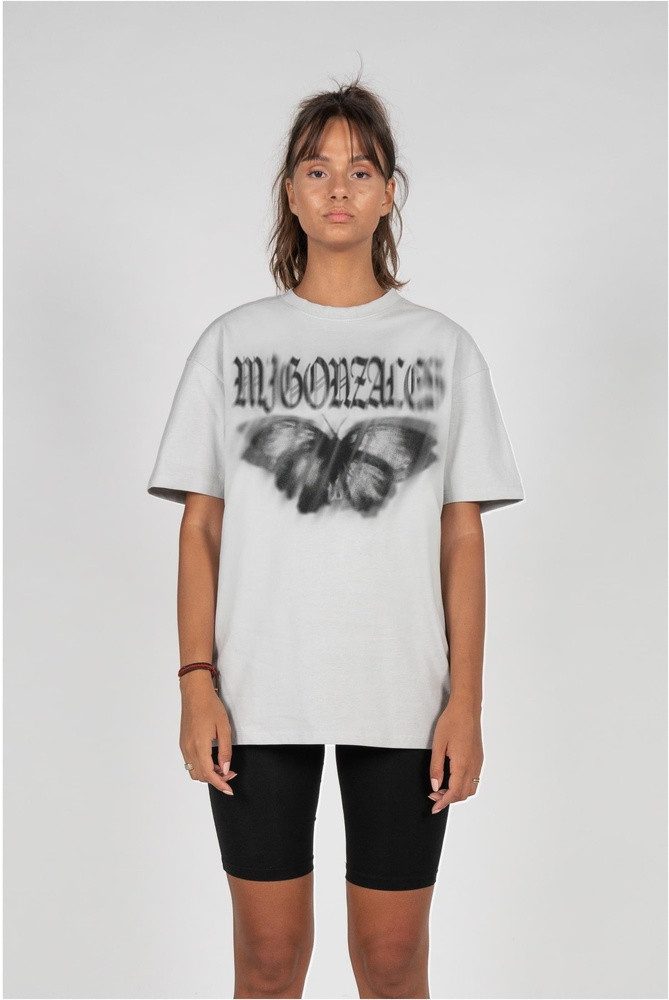 MJ Gonzales T-Shirt MJG Heavy Oversized Tee Ladies Butterfly Illusion