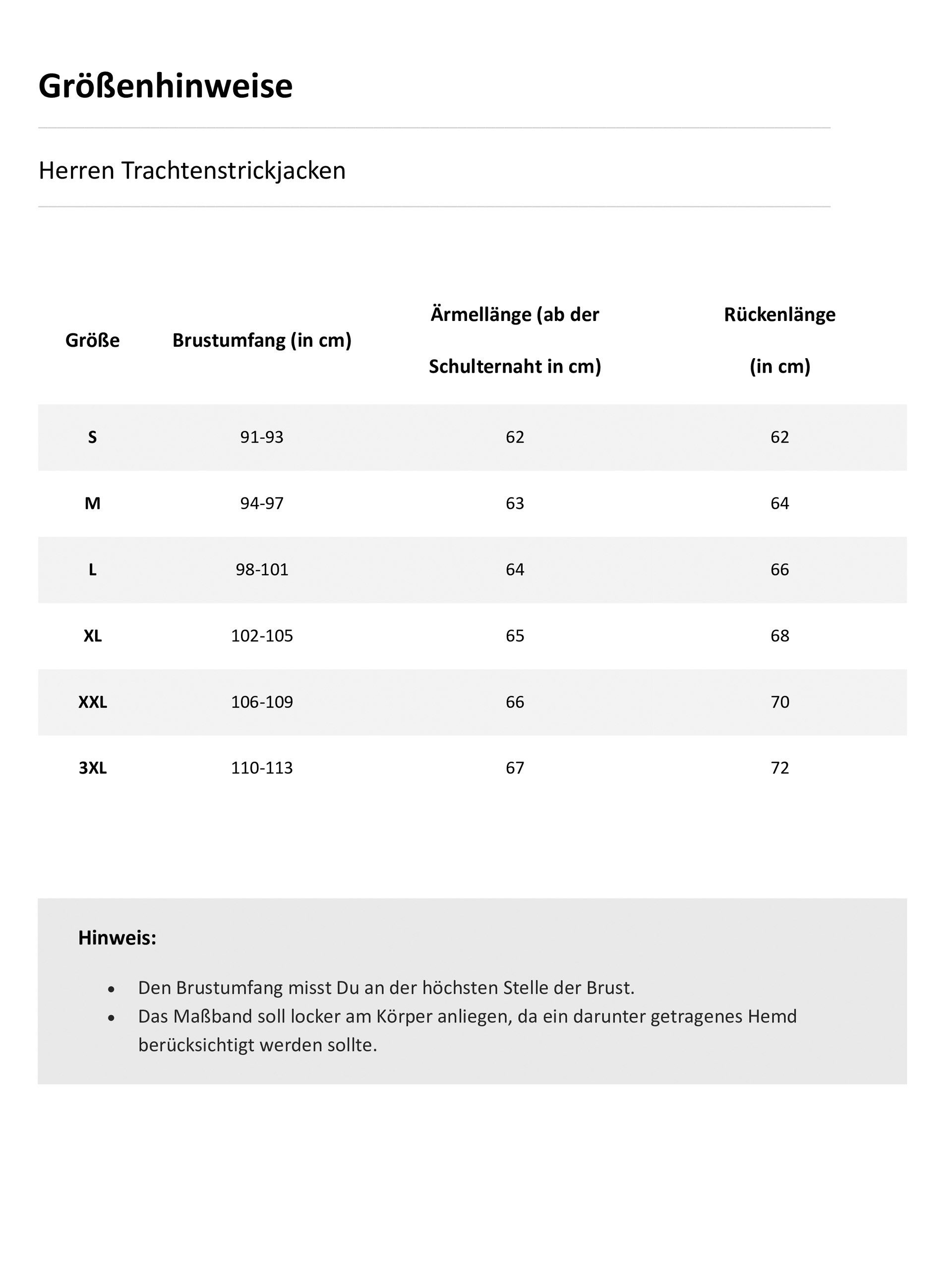 Almbock Trachtenstrickjacke Strickjacke Bavaria (1-tlg) alpinbraun mit Kapuze