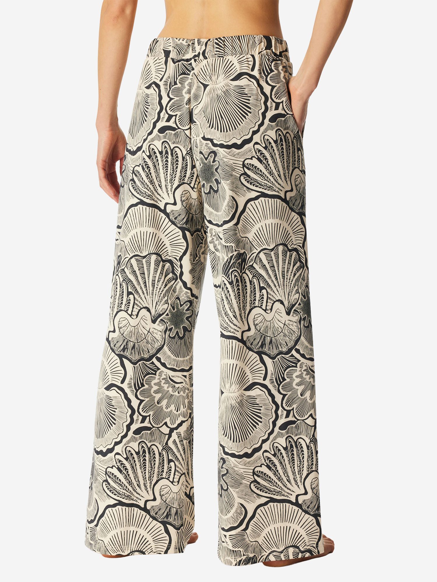 Schiesser Radlerhose Mix Relax Schlafhose, Nacht Hose, Loungehose
