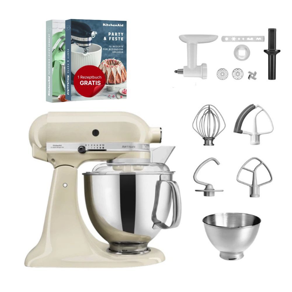 KitchenAid Küchenmaschine KitchenAid 4,8 L 5KSM175 Artisan Küchenmaschine Cookielover