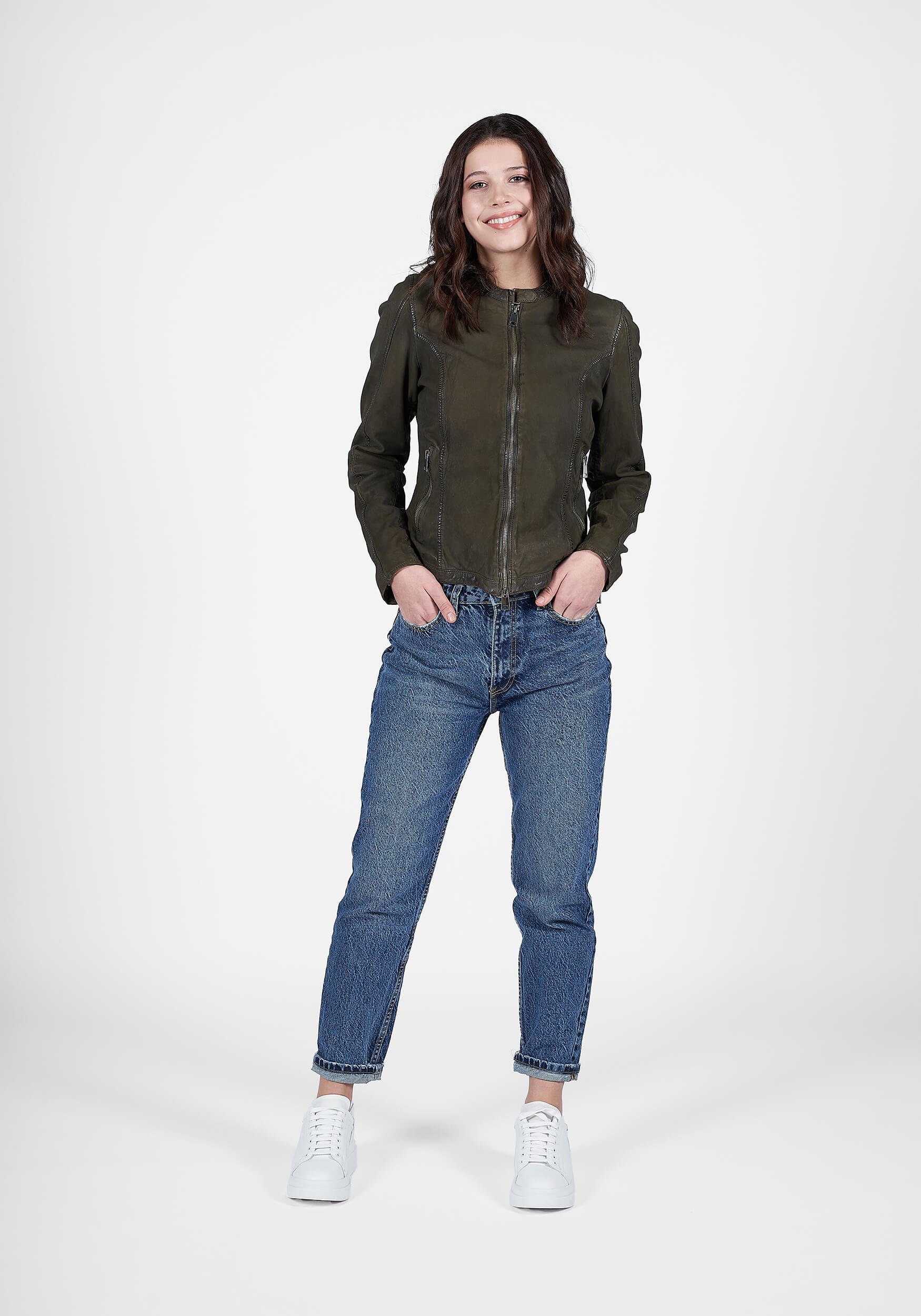 Freaky Nation Lederjacke Fast Tula