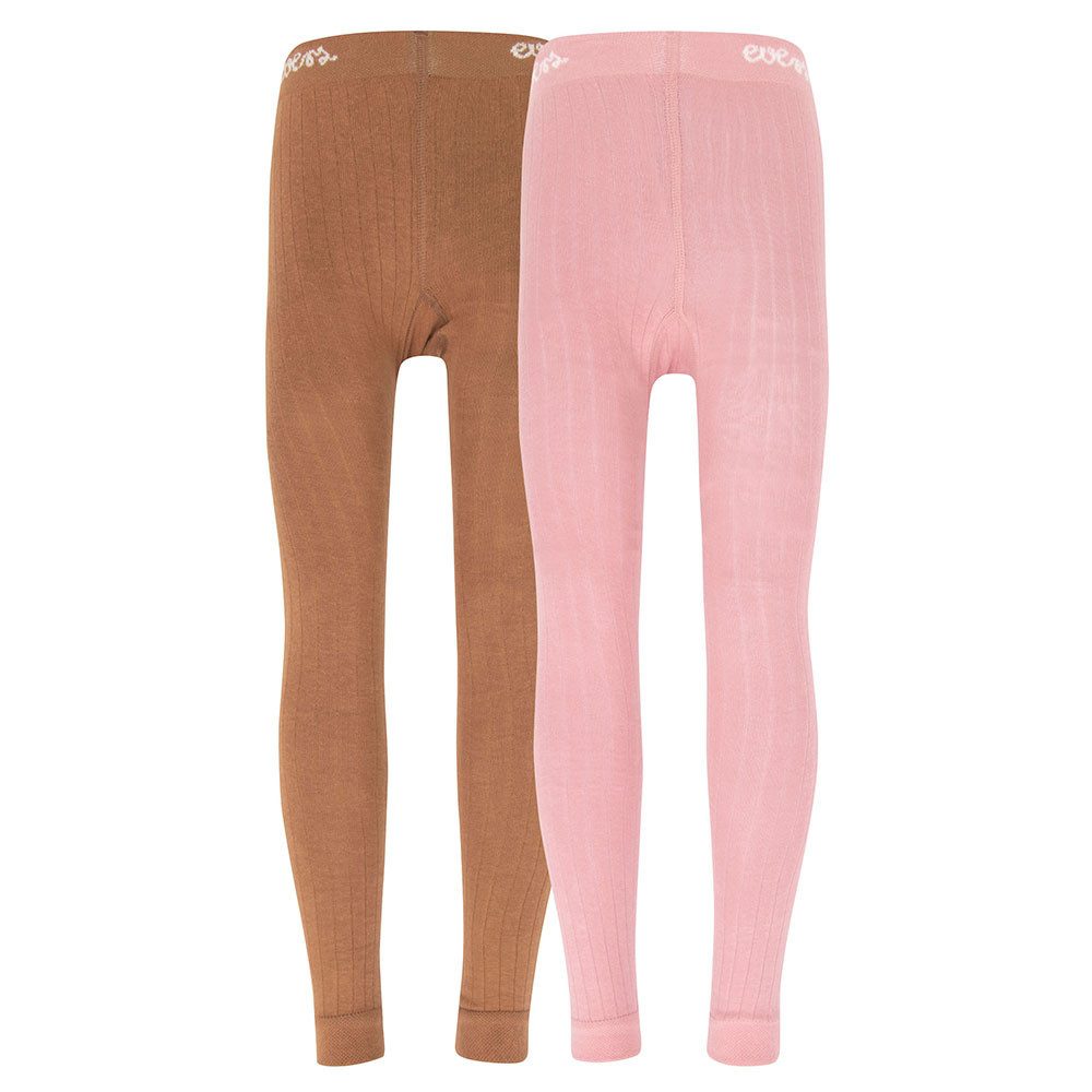 Strickstrumpfleggings Legging GOTS Rippe DP