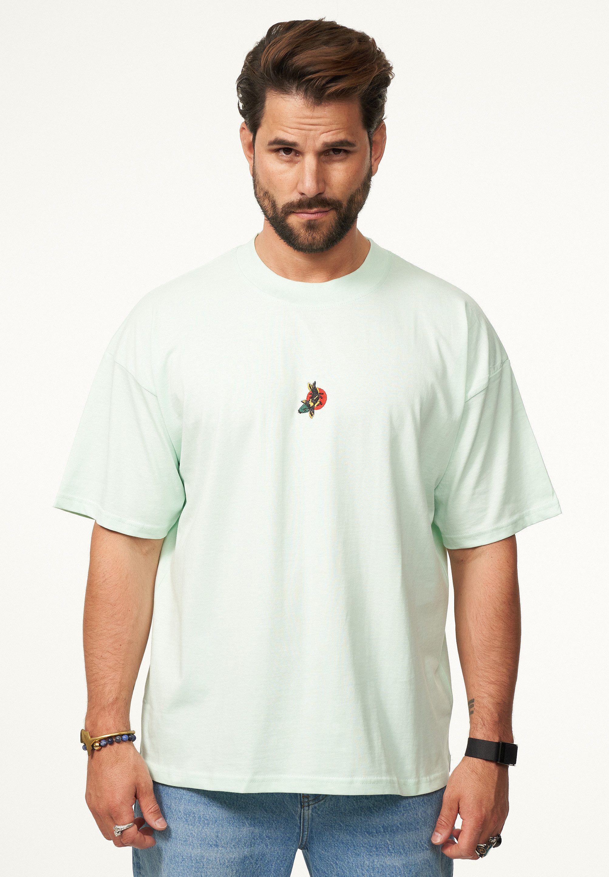 T-Shirt mit Stickerei