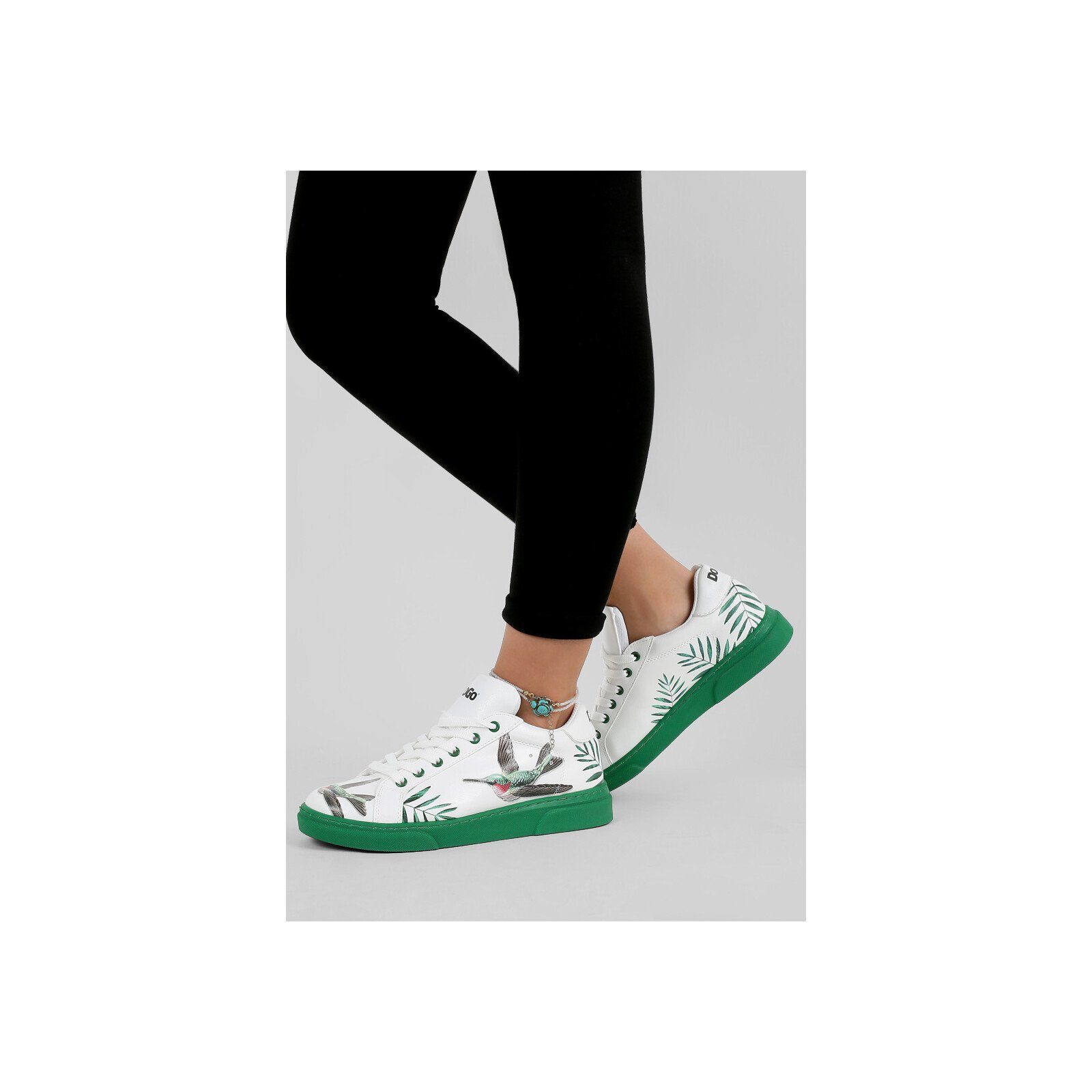 DOGO Ace Low-Top Sneaker Life Goes On Damen Sneaker, Ace Low-Top Sneaker Handgefertigt