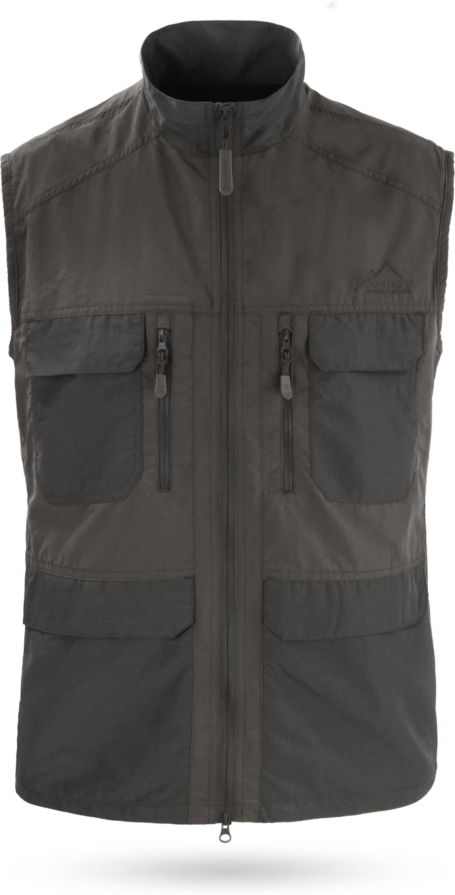 normani Funktionsweste Outdoor Weste Elk Sportweste Freizeitweste Anglerweste Jagdweste Safariweste Sommerweste