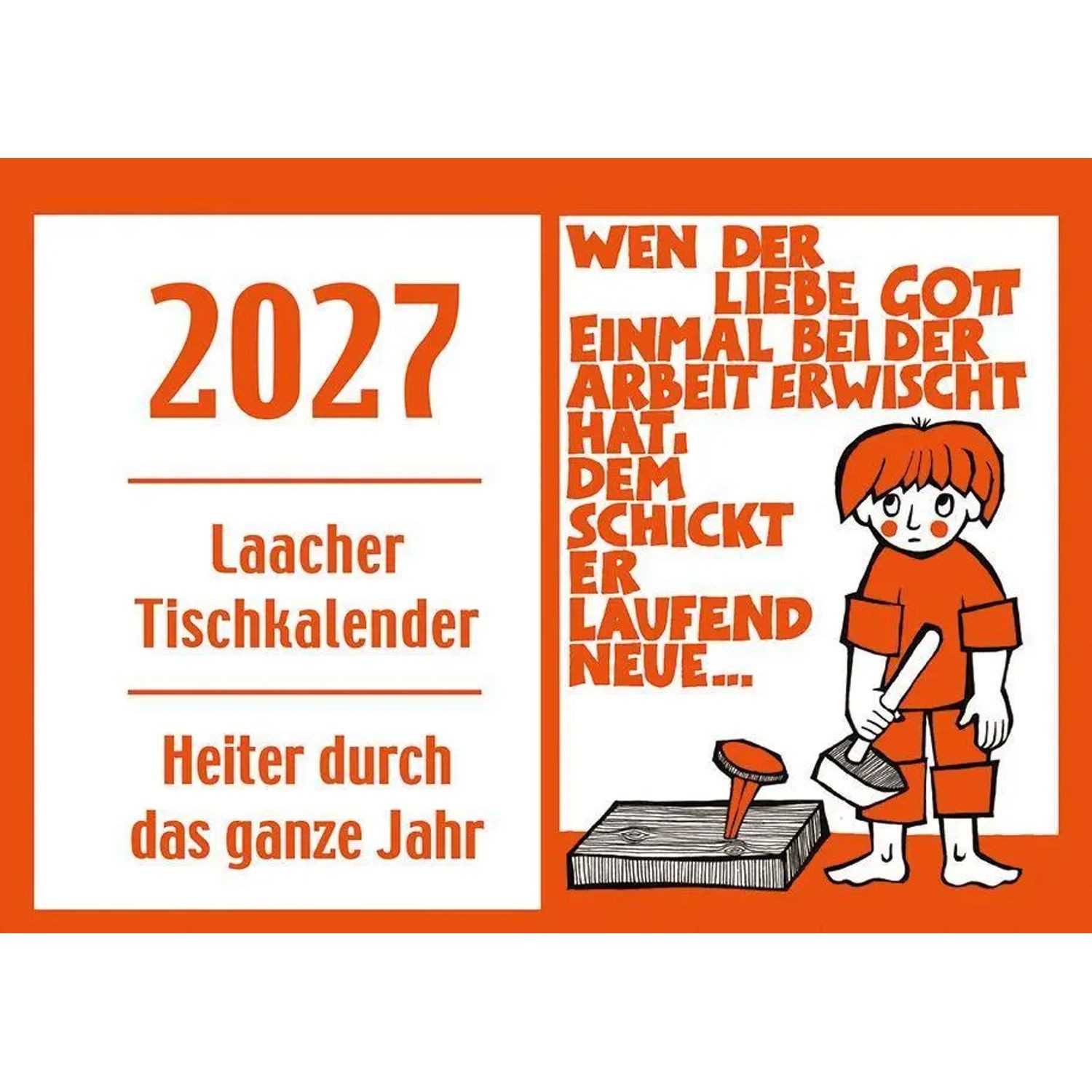 Maria Tischkalender Laacher Tischkalender Heiter durch das Jahr 2027