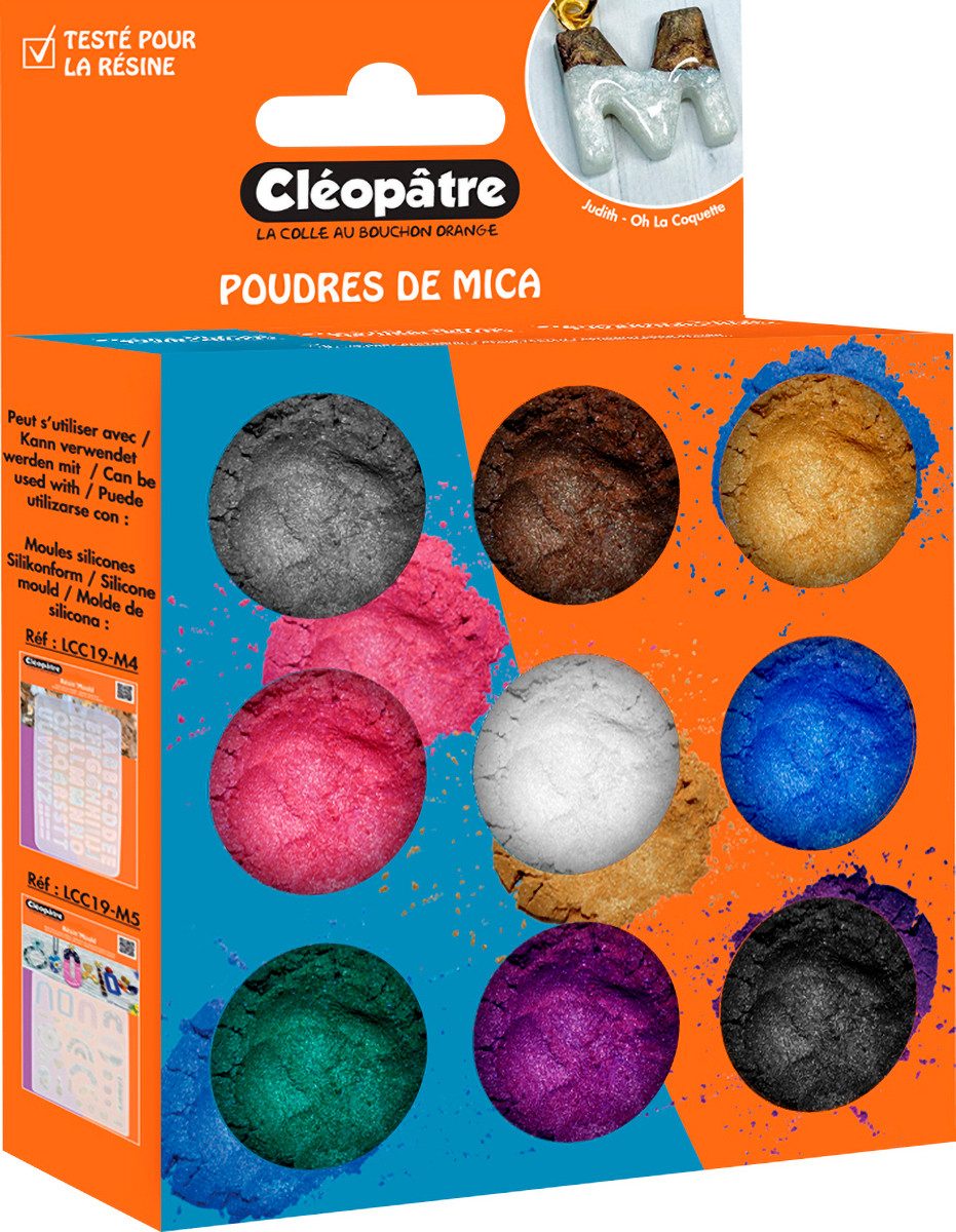Streudeko Glimmerpuder Farbset