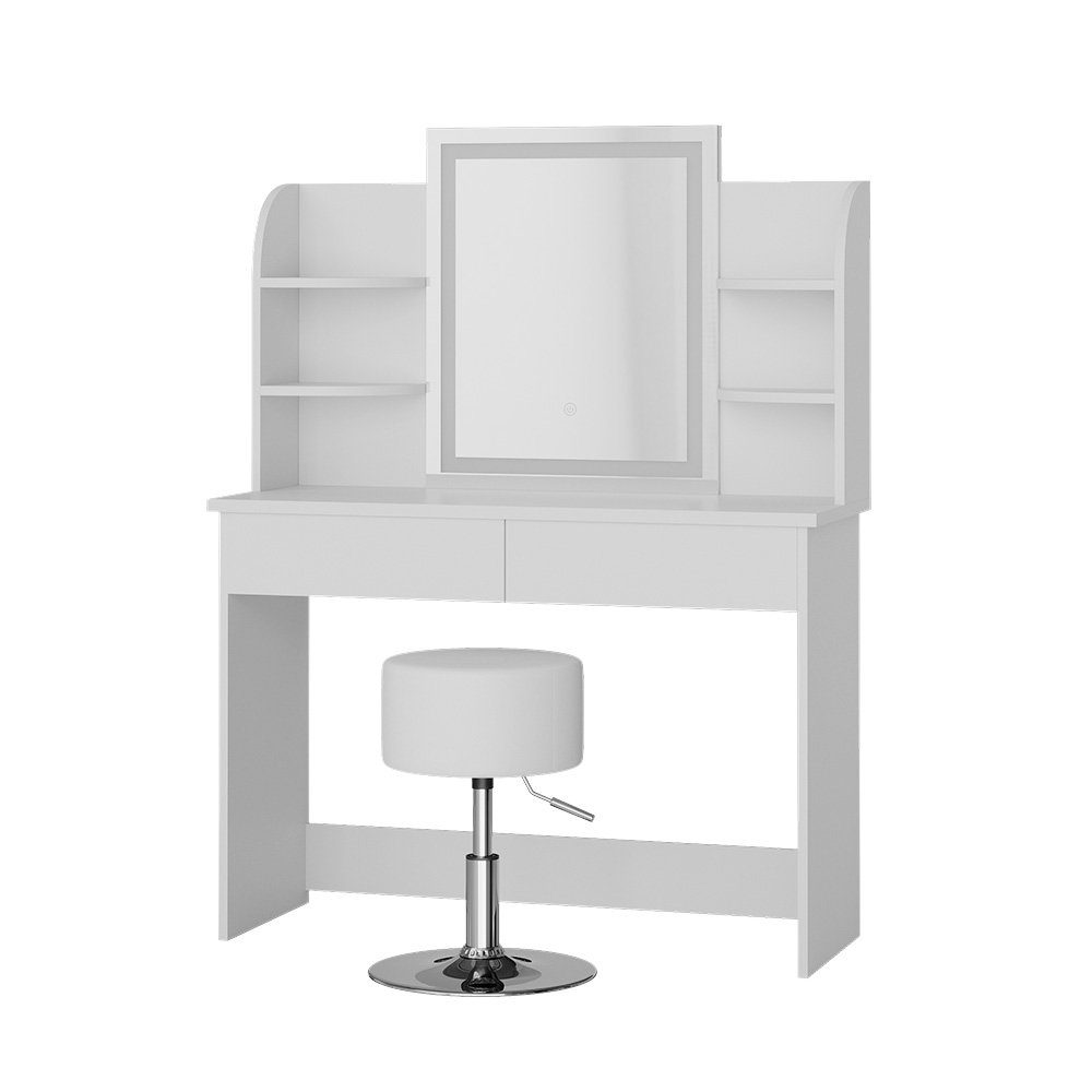 Vicco Schminktisch Charlotte, Weiß, 106 cm günstig online kaufen