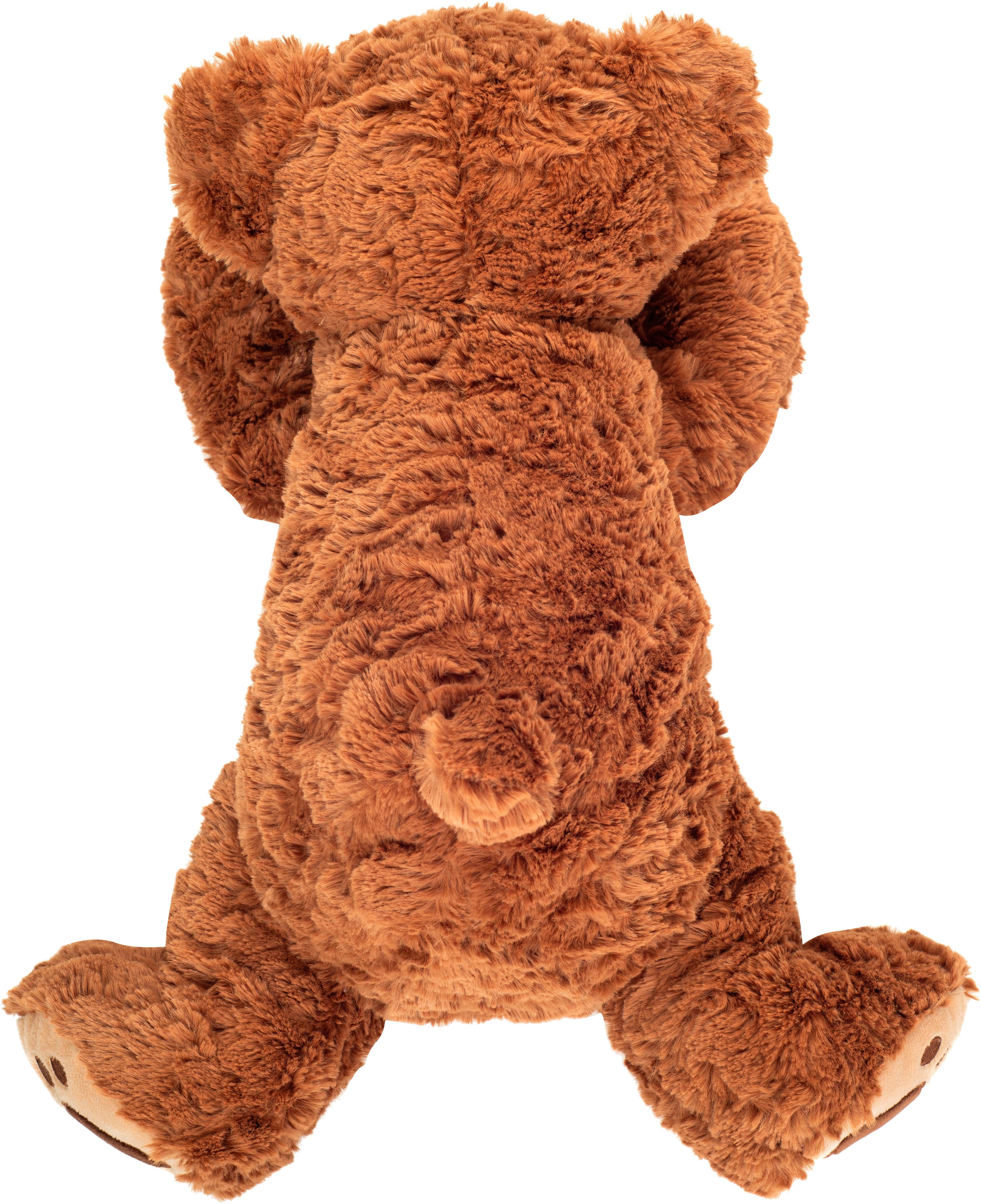 Teddy Hermann® Kuscheltier Teddy, liegend, 40 cm, braun, zum Teil aus recyceltem Material