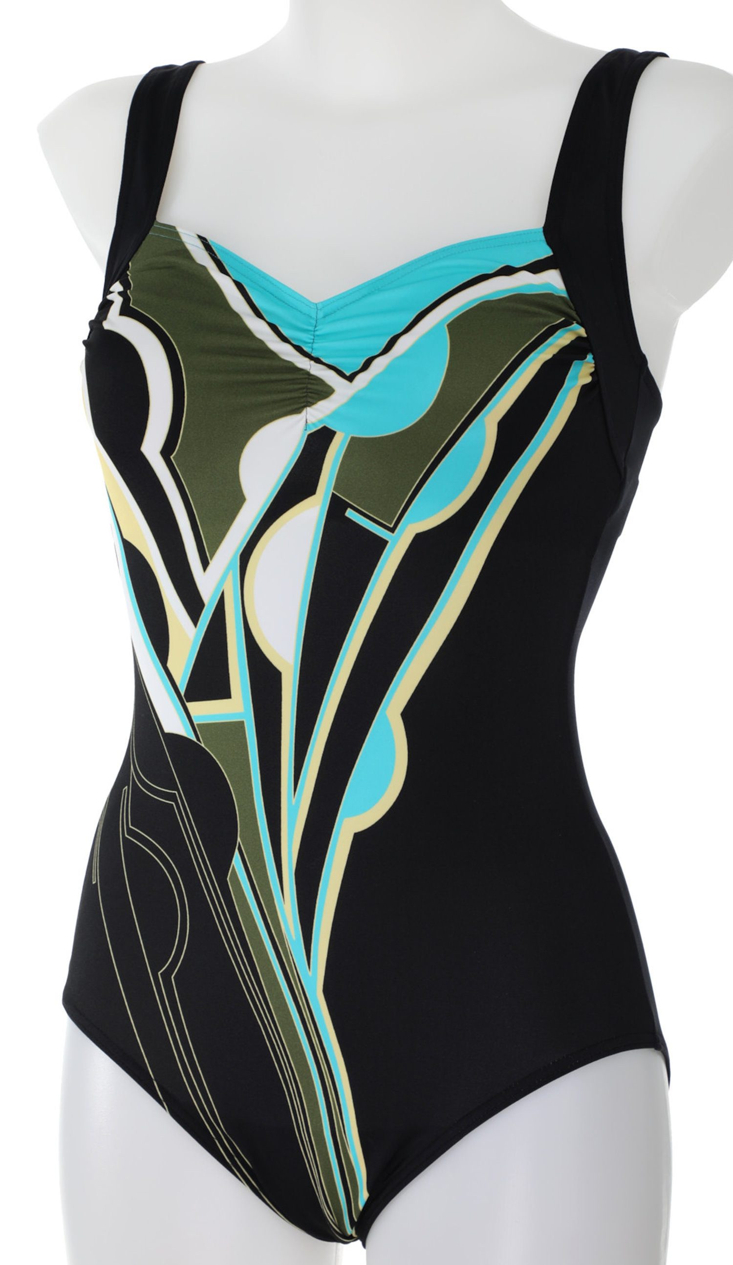 Sunmarin Badeanzug Damen Badeanzug mit Softcups (1-St) Modisches Design günstig online kaufen