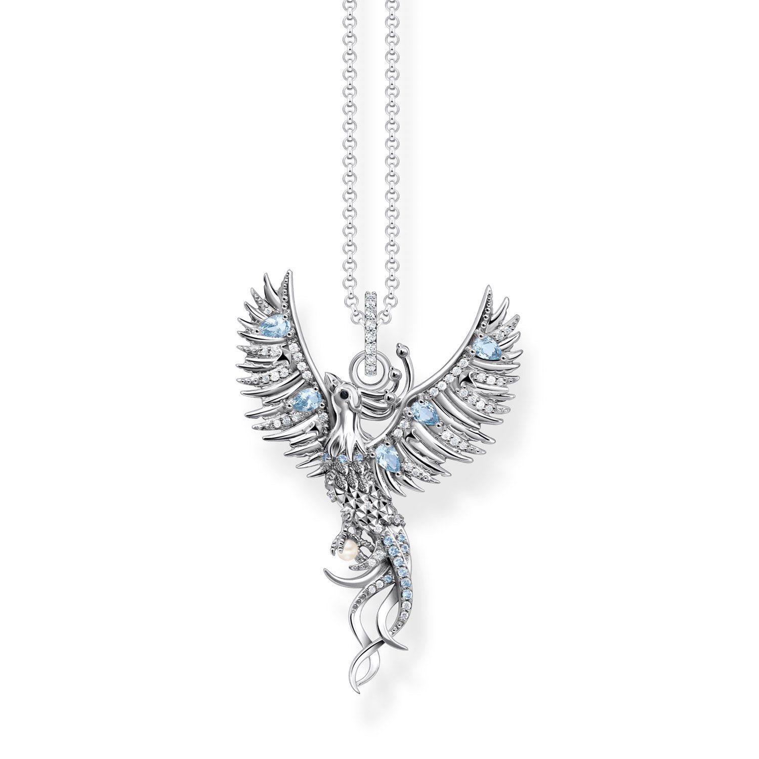 THOMAS SABO Kette mit Anhänger Phönix ...