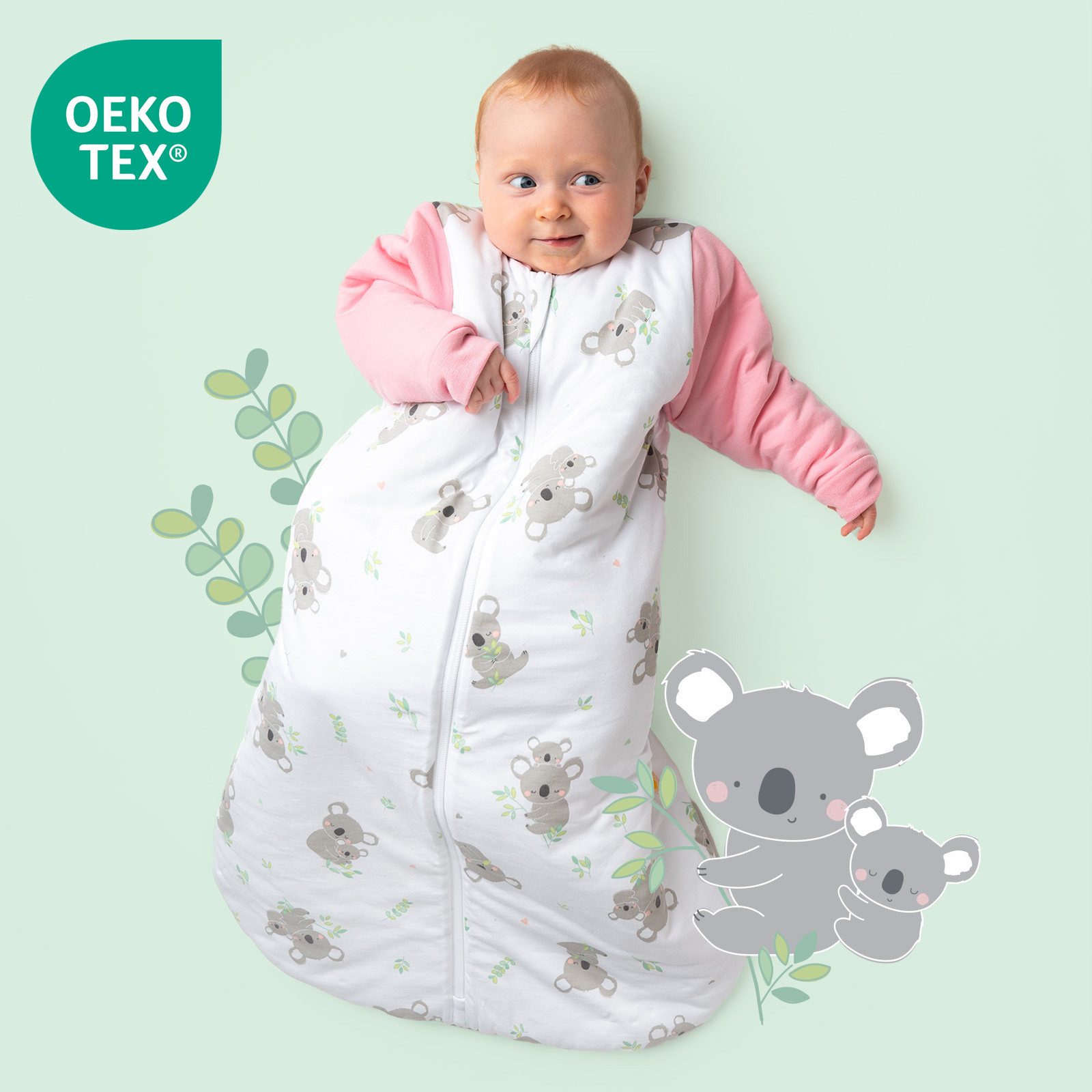 Schlummersack Kinderschlafsack Babyschlafsack, 3.5 Tog OEKO-TEX günstig online kaufen