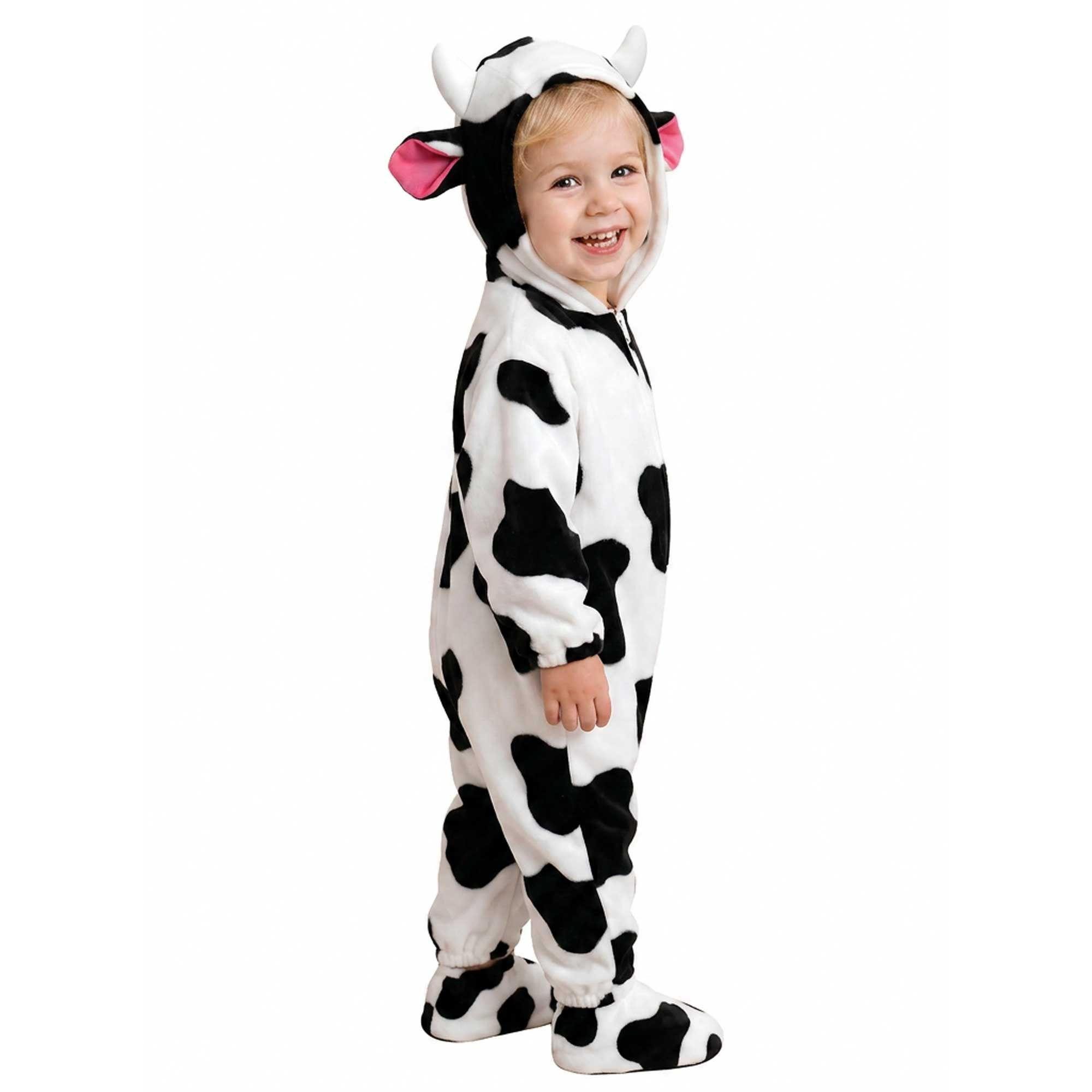 Ikumaal Kostüm Kuh Kostüm-e, F79, Klein-Kinder, Fasching Karneval Fasnacht - Größe: