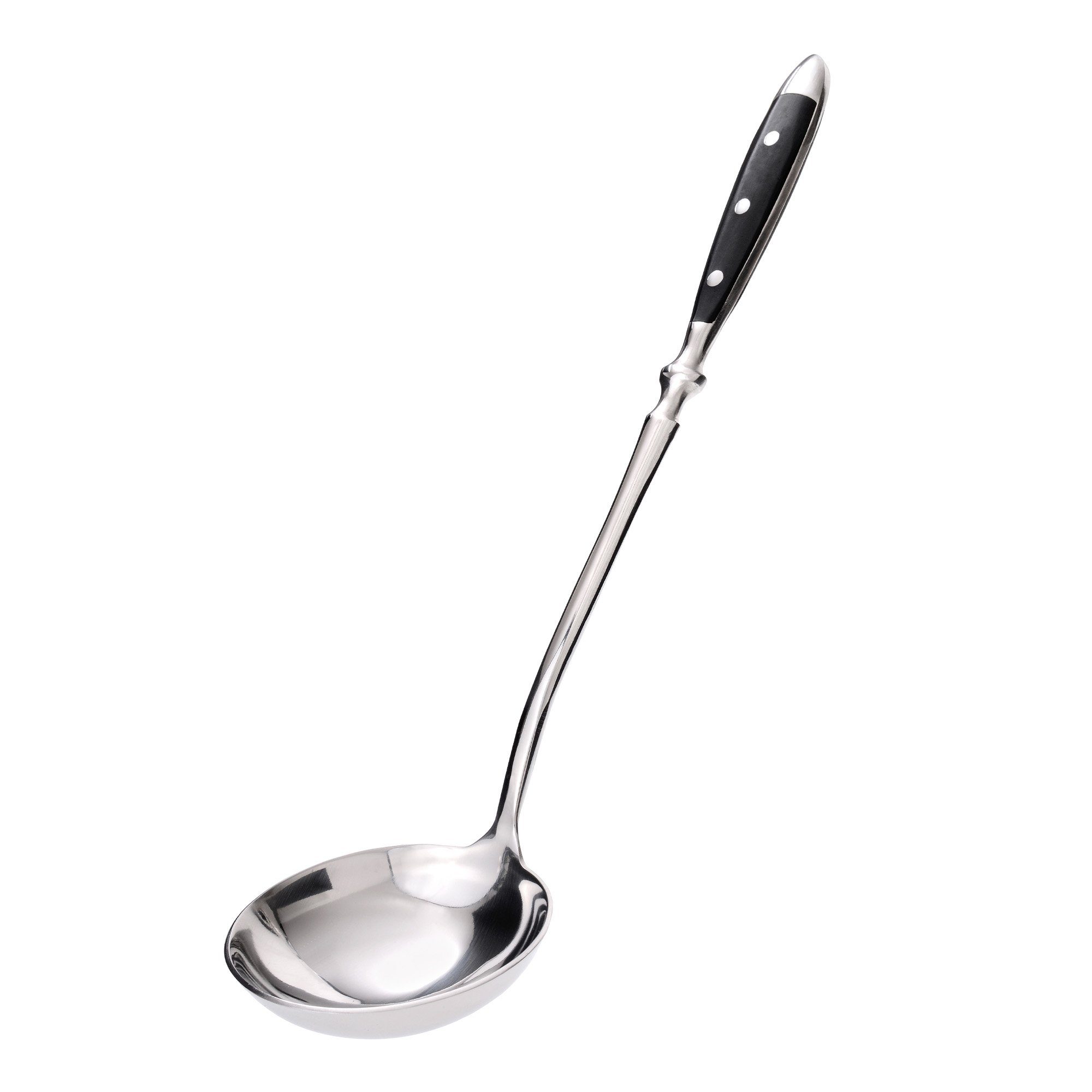 GRÄWE Vorlegebesteck GRÄWE Schöpflöffel, Serie NÜRNBERG, schwarz