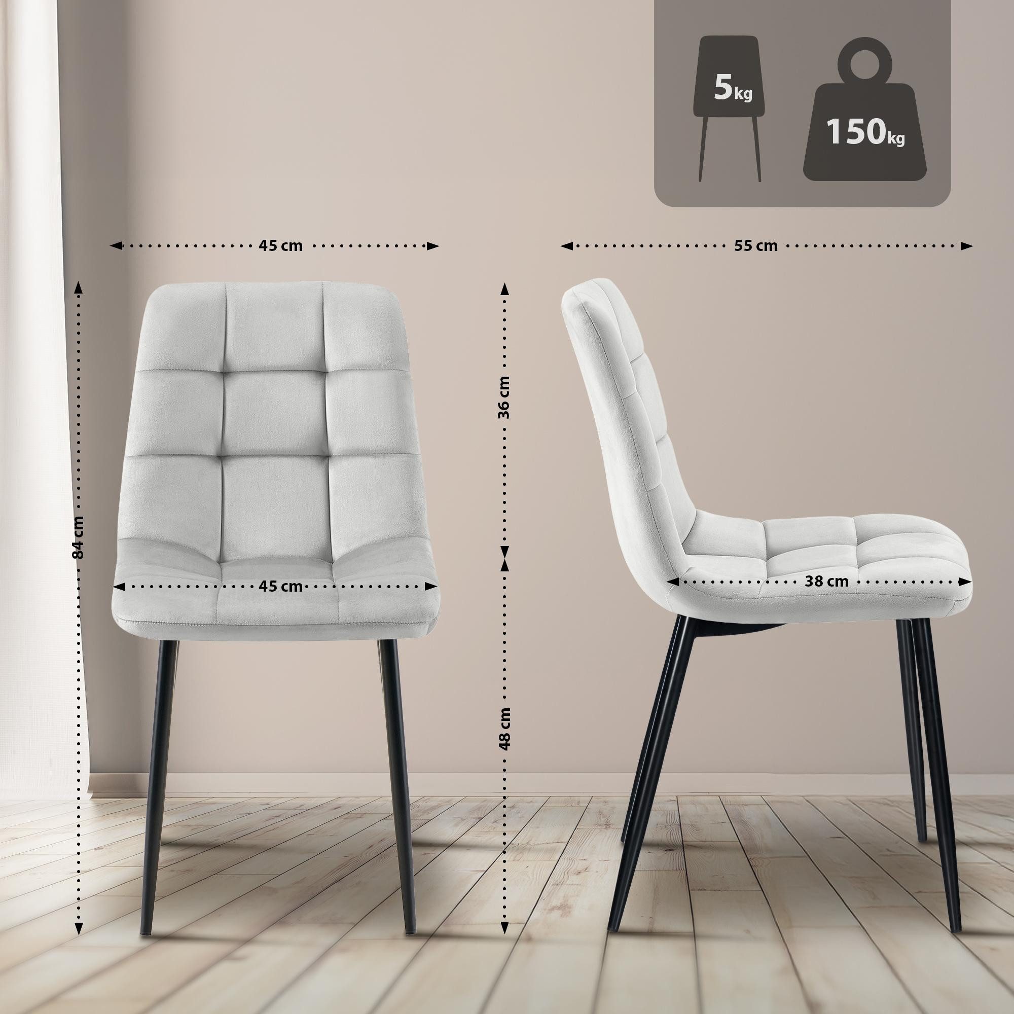 CLP Esszimmerstuhl Tilde (2er Set), mit günstig online kaufen