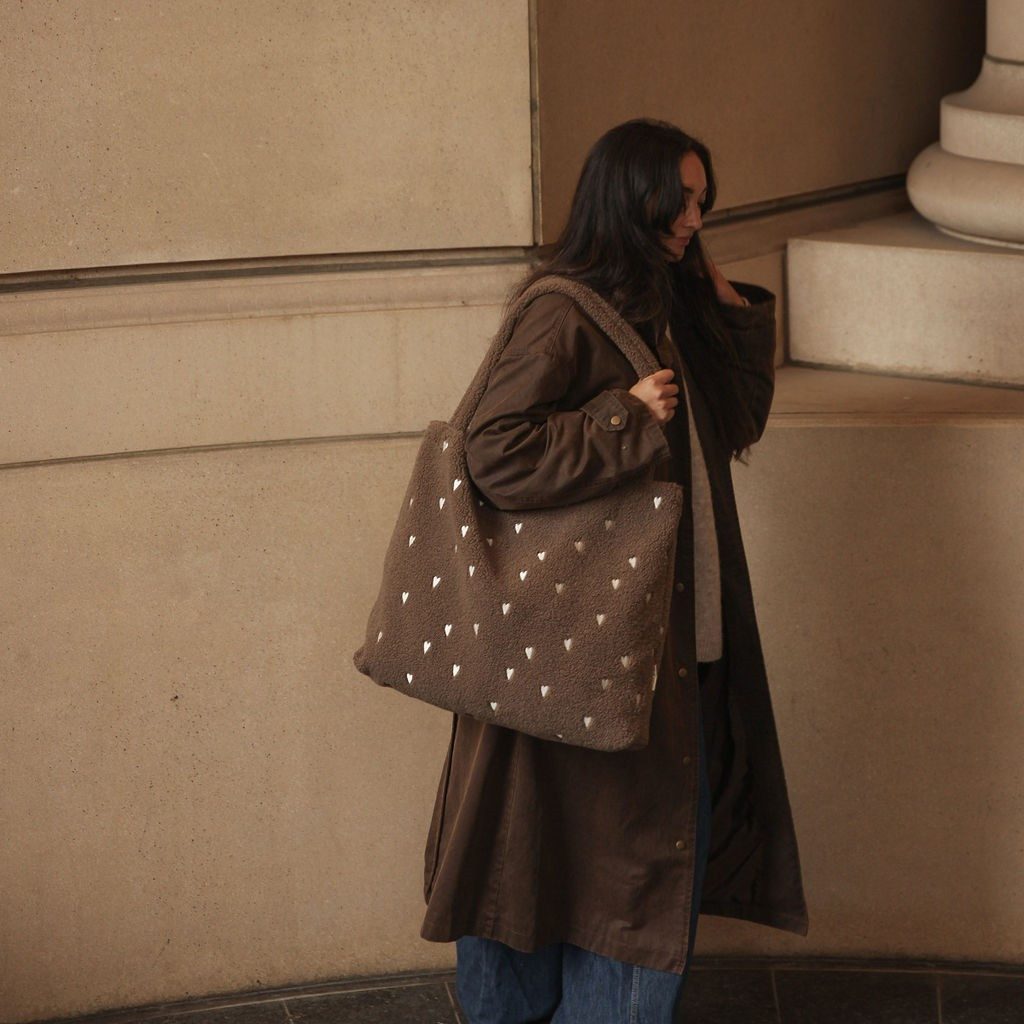 Studio Noos Schultertasche Tasche TEDDY HEARTS MOM-BAG