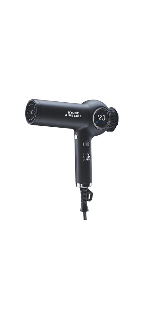 Kyone Haartrockner Kyone Airbliss Digital Motor Haartrockner Schwarz