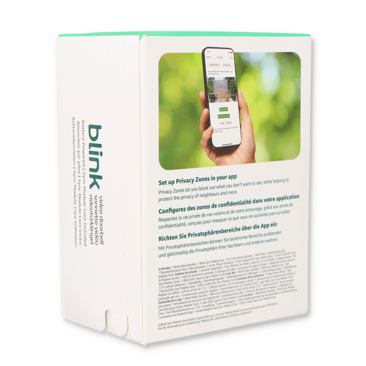 blink Smart Home Türklingel Videotürklingel mit Sync-Basismodul