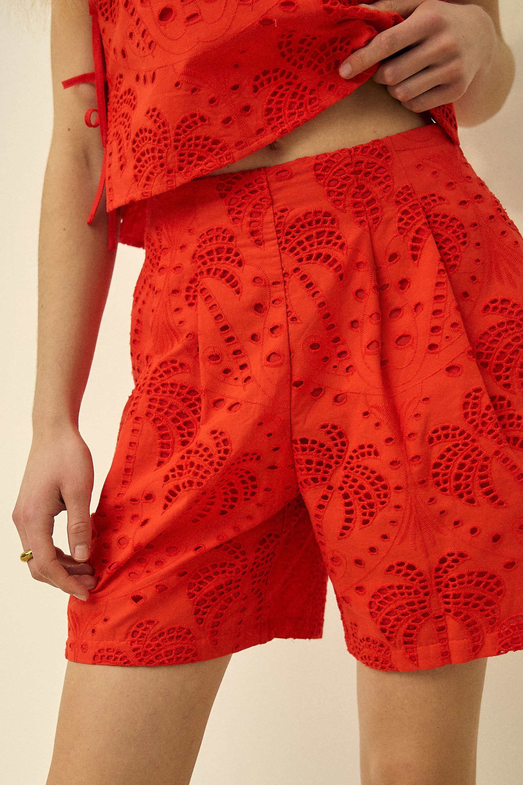 Next Shorts N. Premium Knielange Baumwollshorts (1-tlg)