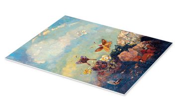 Posterlounge Forex-Bild Odilon Redon, Schmetterlinge, Malerei