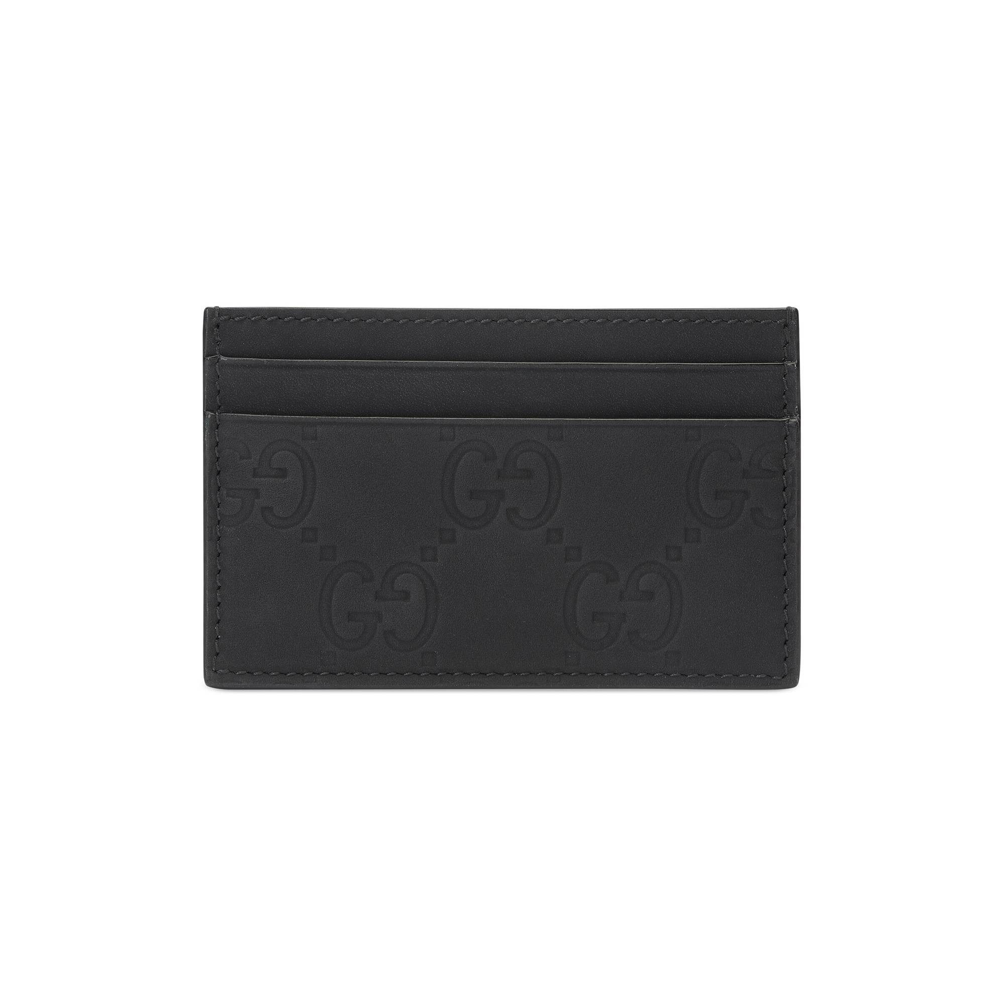 GUCCI Geldbörse Rubberized Leather Small Wallet