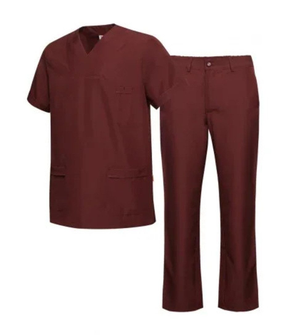 Ismont Arztkittel Herren OP-Anzug Scrubs zweiteilig – ISMONT ISM 0038