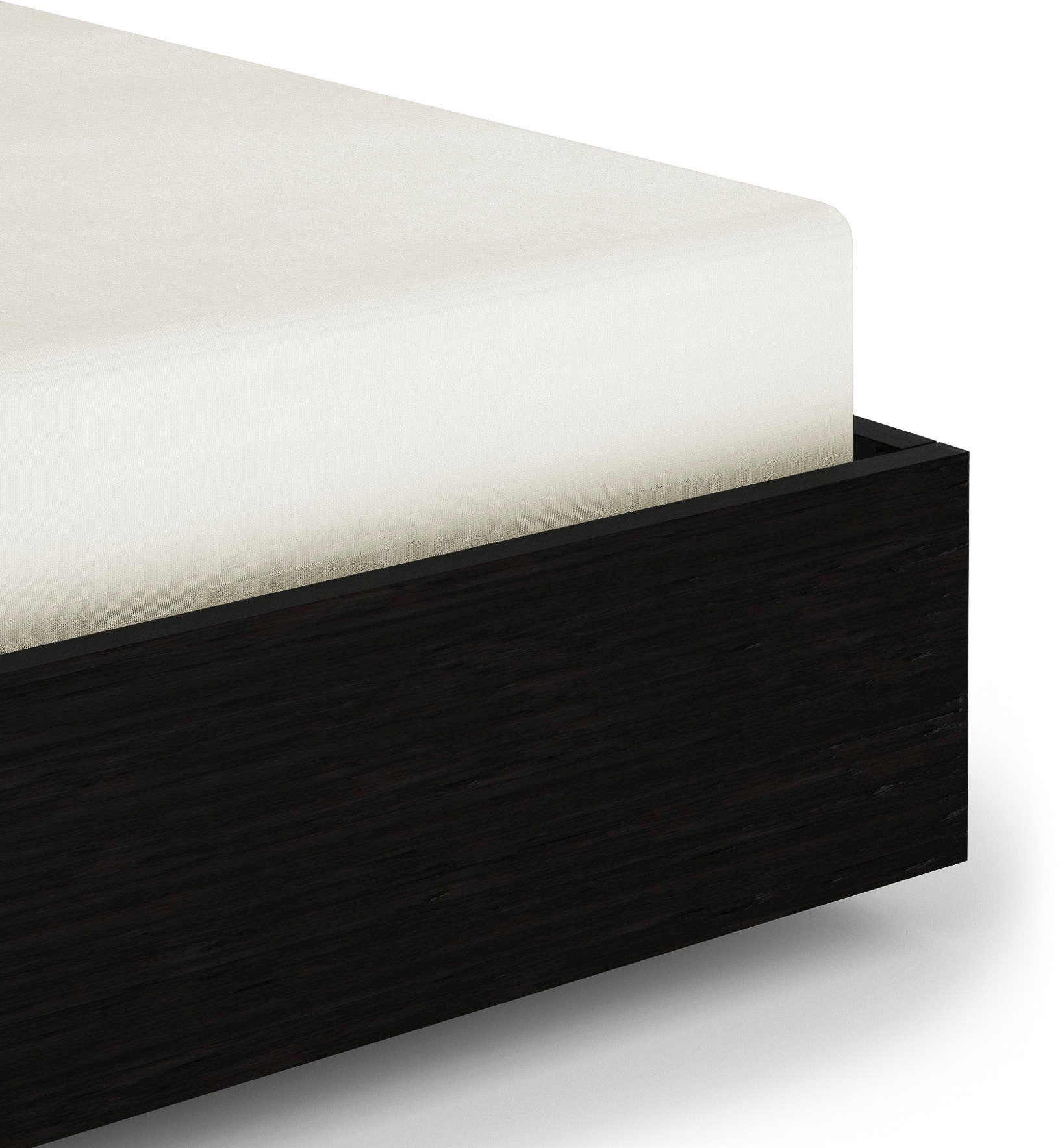 Heckett and Lane Spannbettlaken Elementi, Mako-Satin, günstig online kaufen