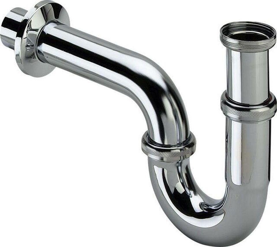 Viega Siphon VIEGA Röhrengeruchverschluss 5611 11/4" x 11/4" Messing verchromt