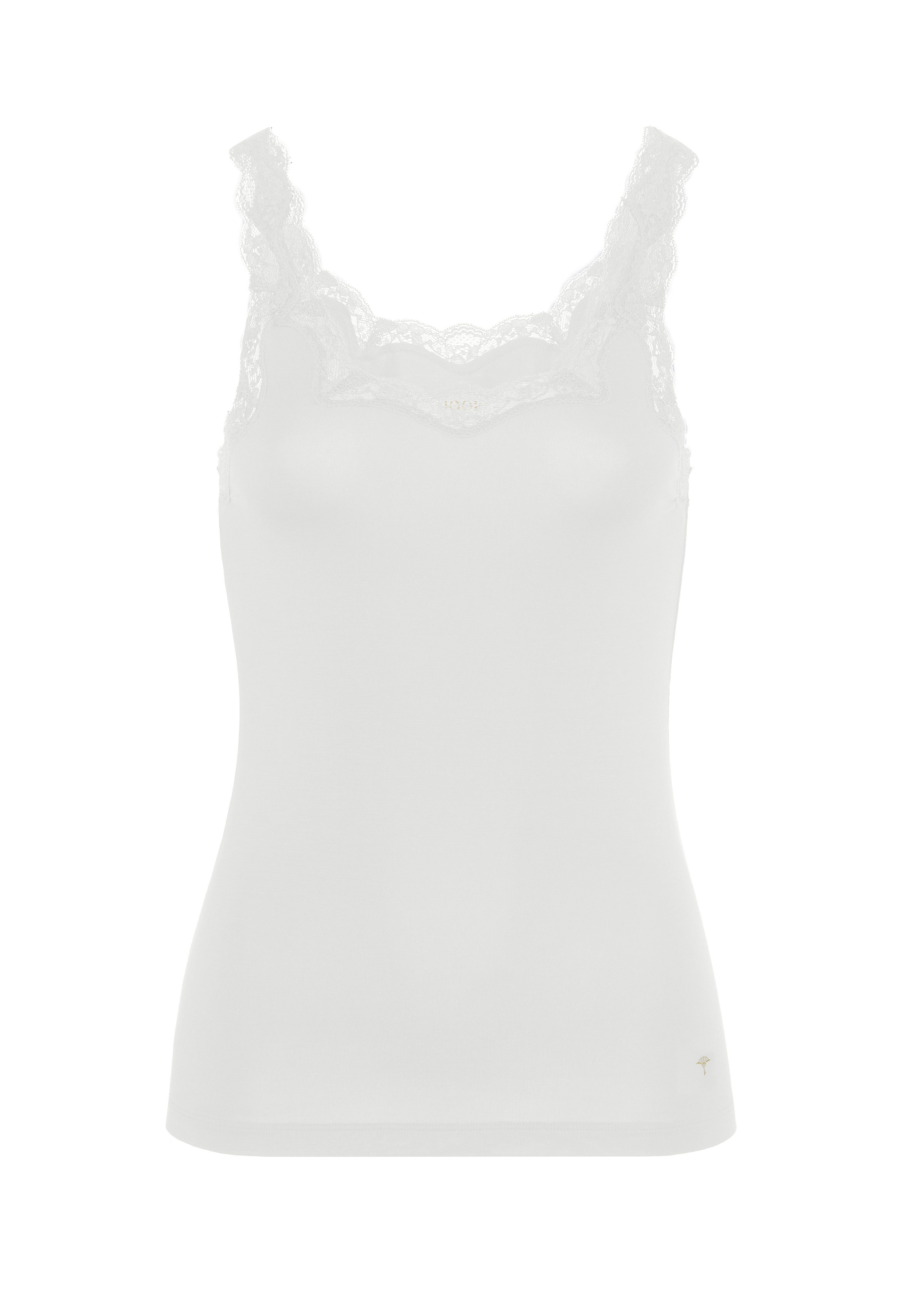 JOOP! Unterhemd Pure mit detailverzierter Trägerspitze