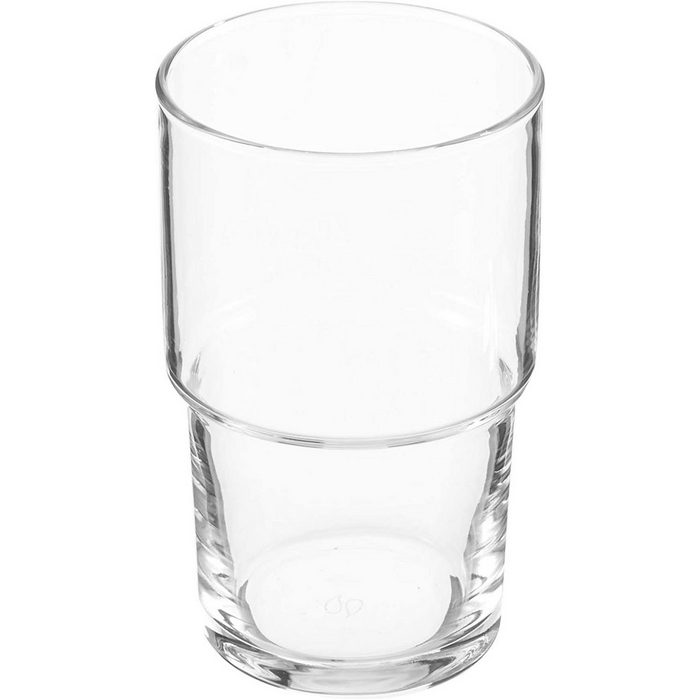 Pasabahce Glas Hill Saftglas 6er 440cc Gläser-Set Trinkglas stapelbar